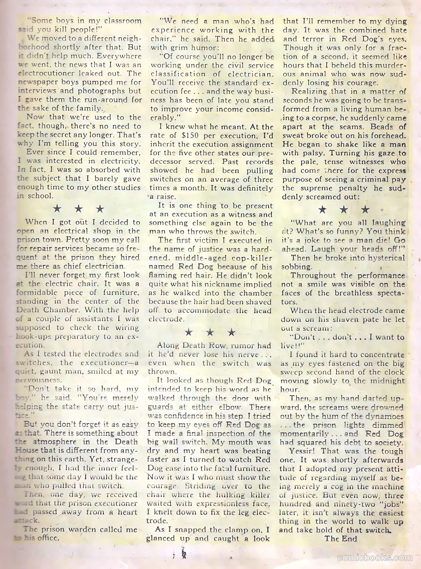 Dead End Crime Stories #nn (1949) — page 29 of 52