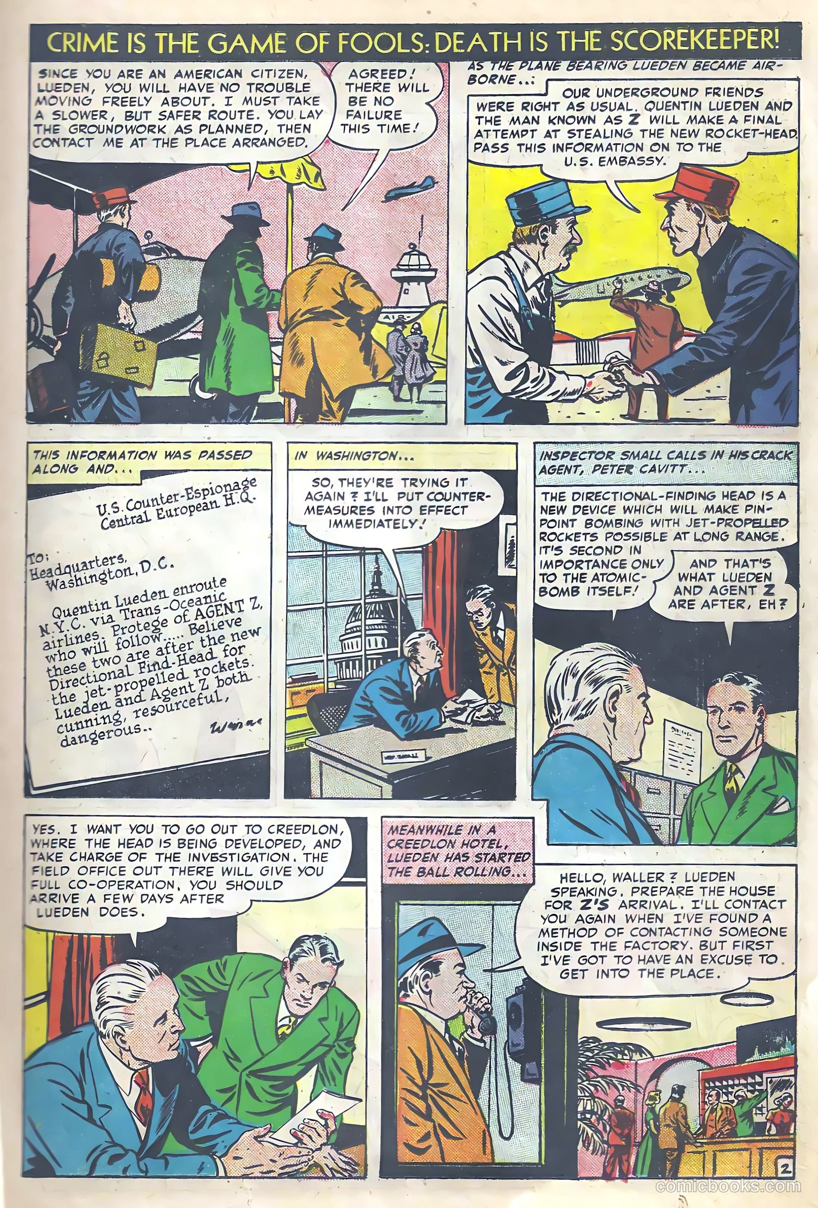 Dead End Crime Stories #nn (1949) — page 31 of 52