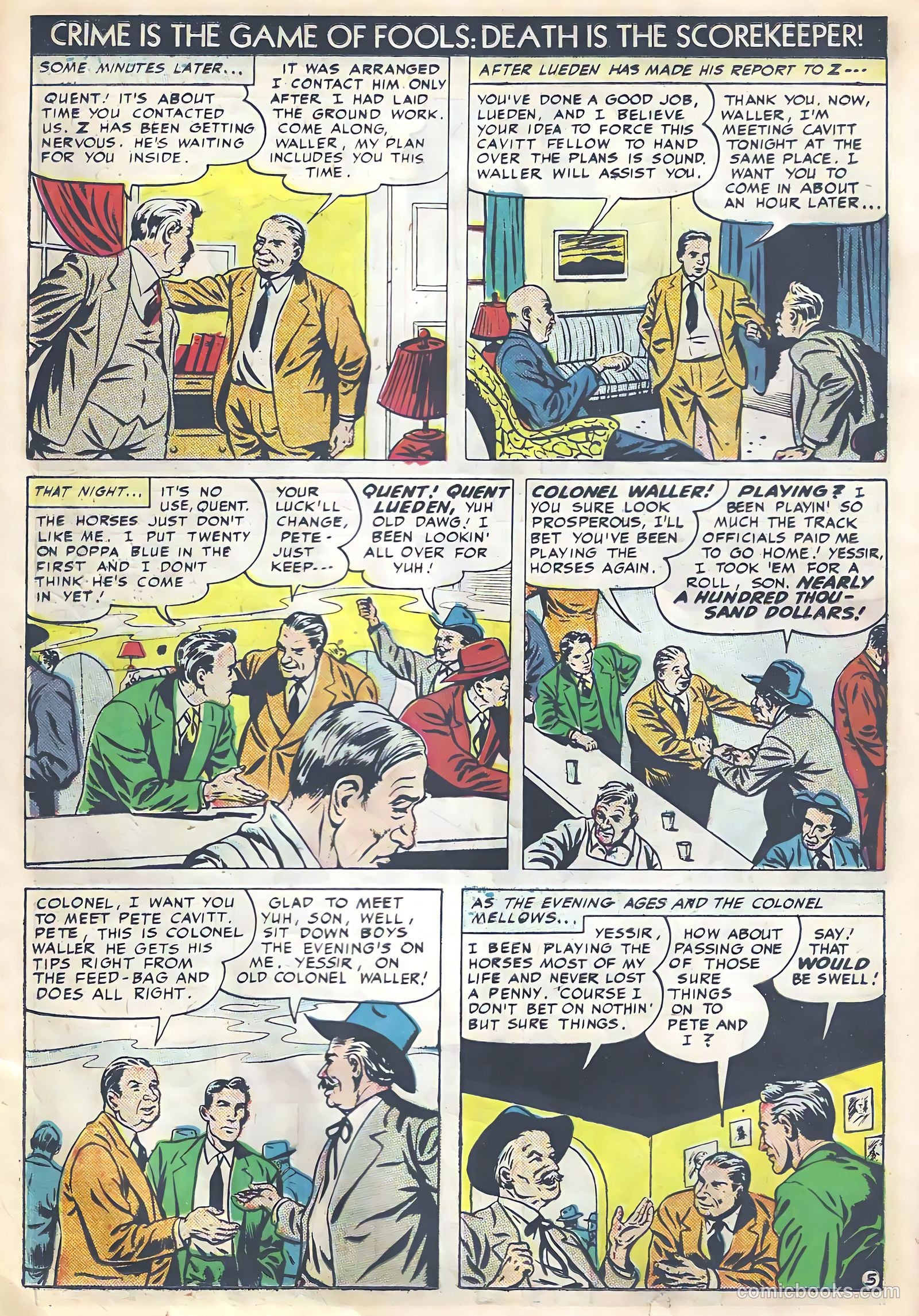 Dead End Crime Stories #nn (1949) — page 34 of 52