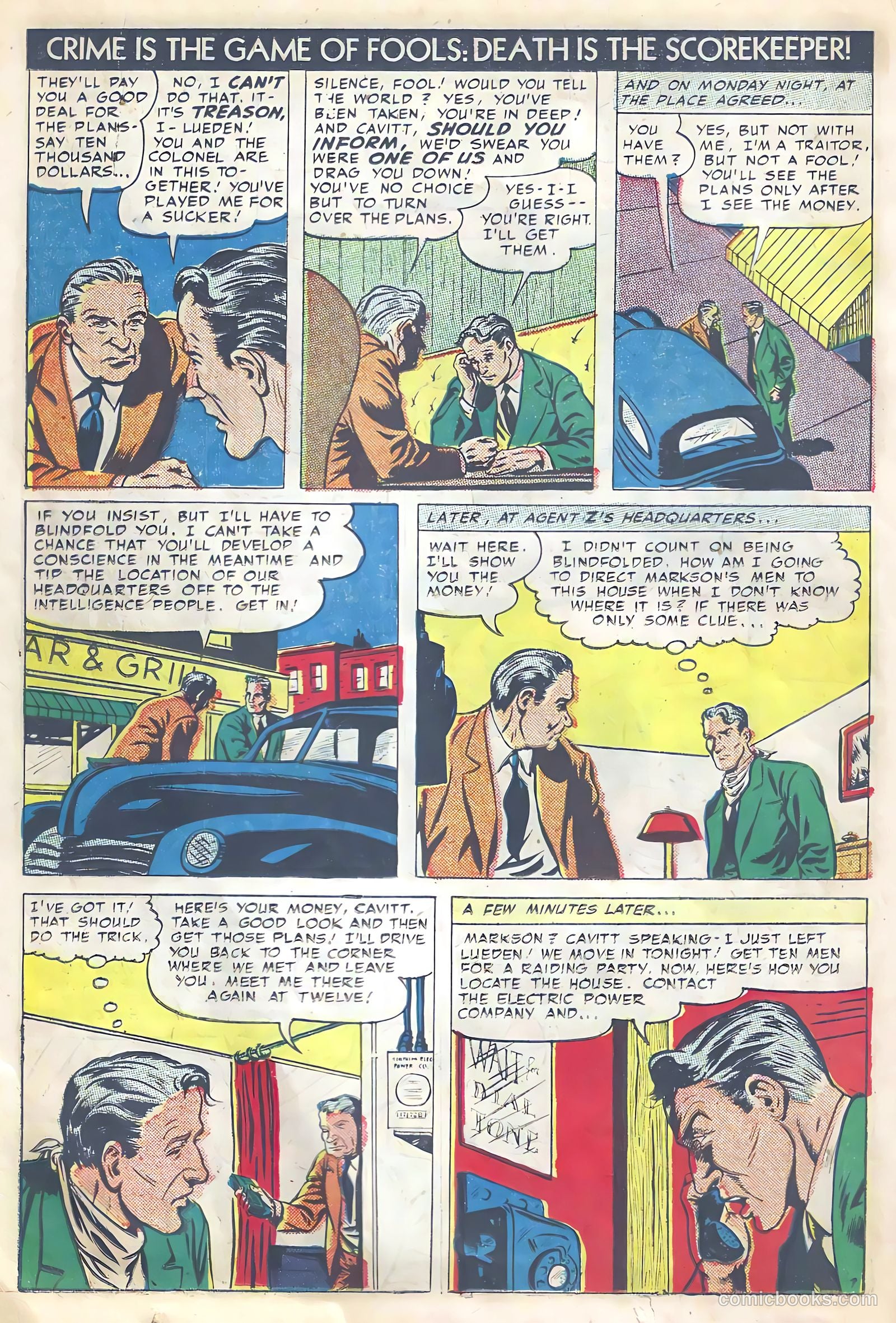 Dead End Crime Stories #nn (1949) — page 36 of 52