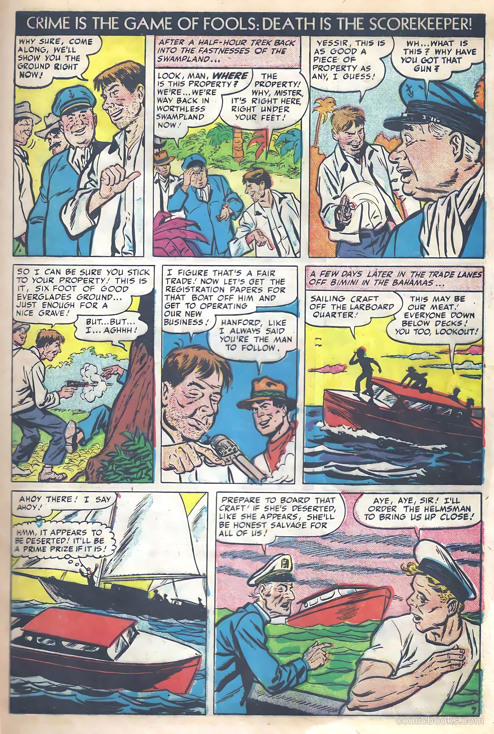 Dead End Crime Stories #nn (1949) — page 45 of 52