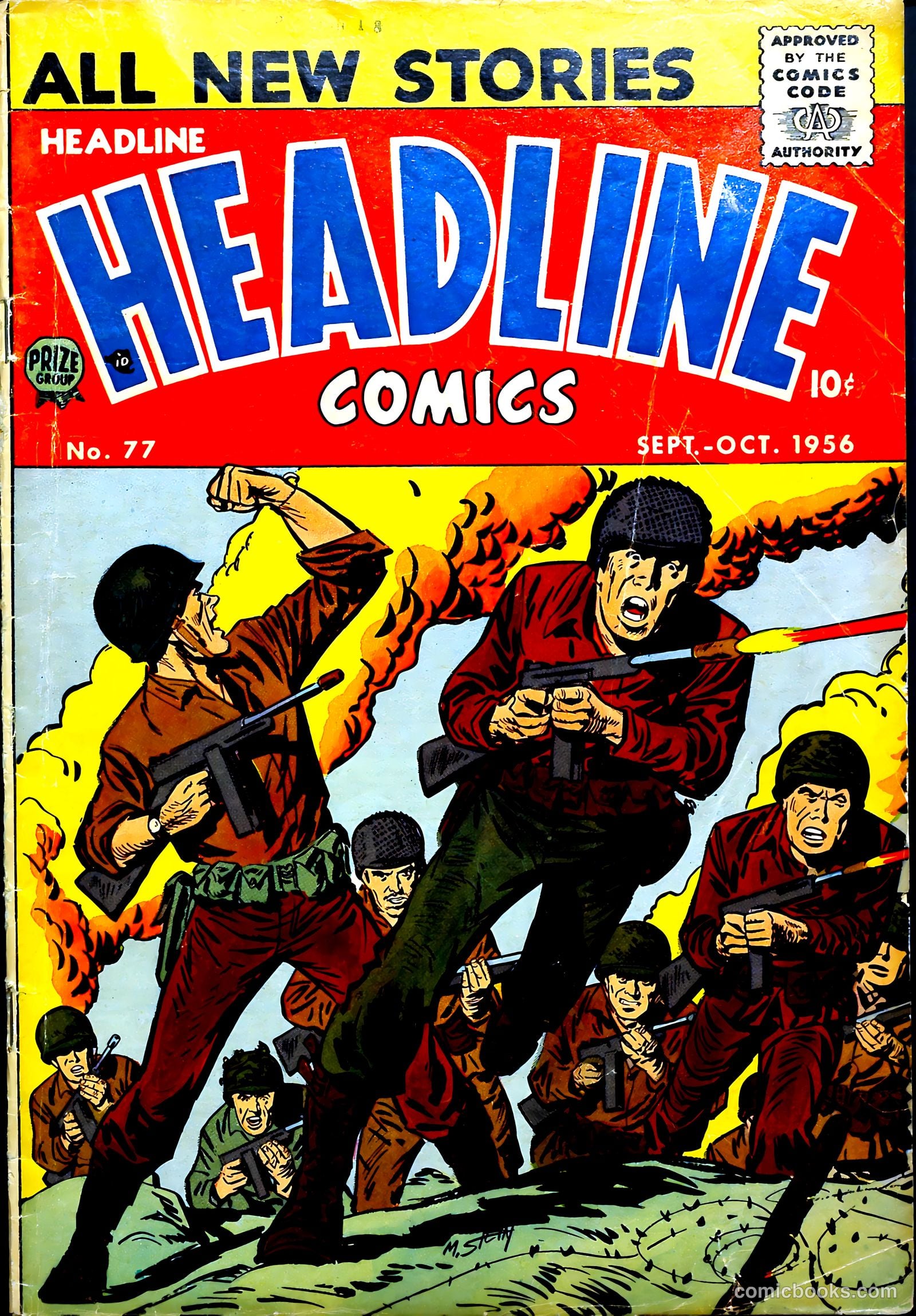 Headline Comics #77 cover
