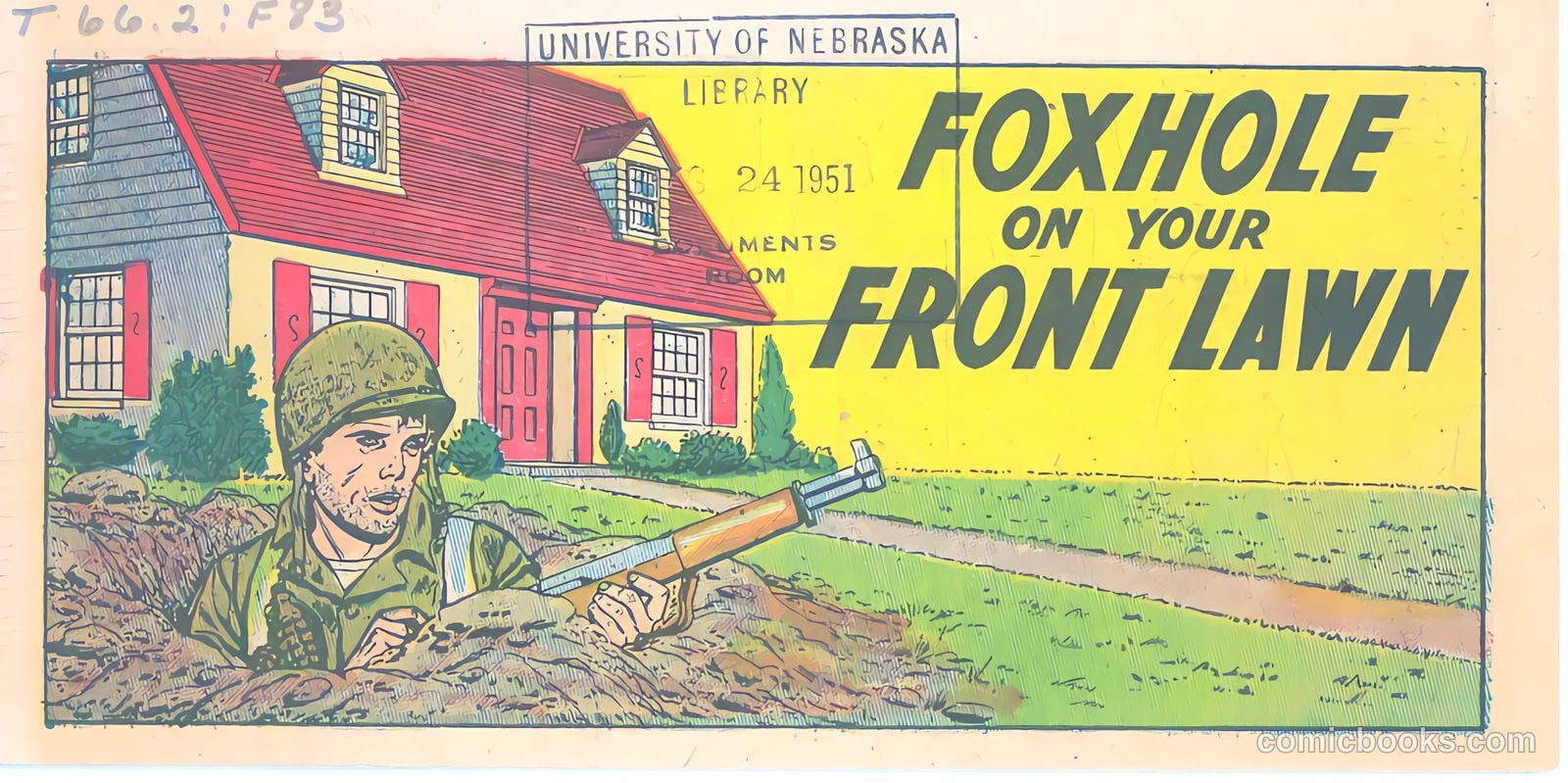 Foxhole On Your Front Lawn #nn