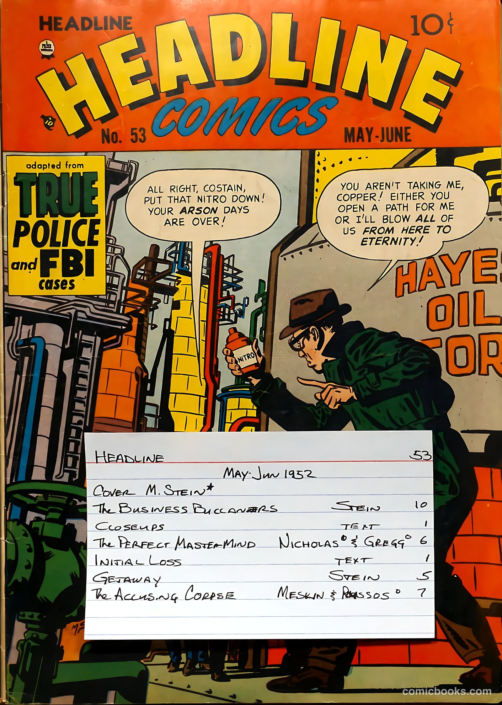 Headline Comics #53 (1949) — page 45 of 45