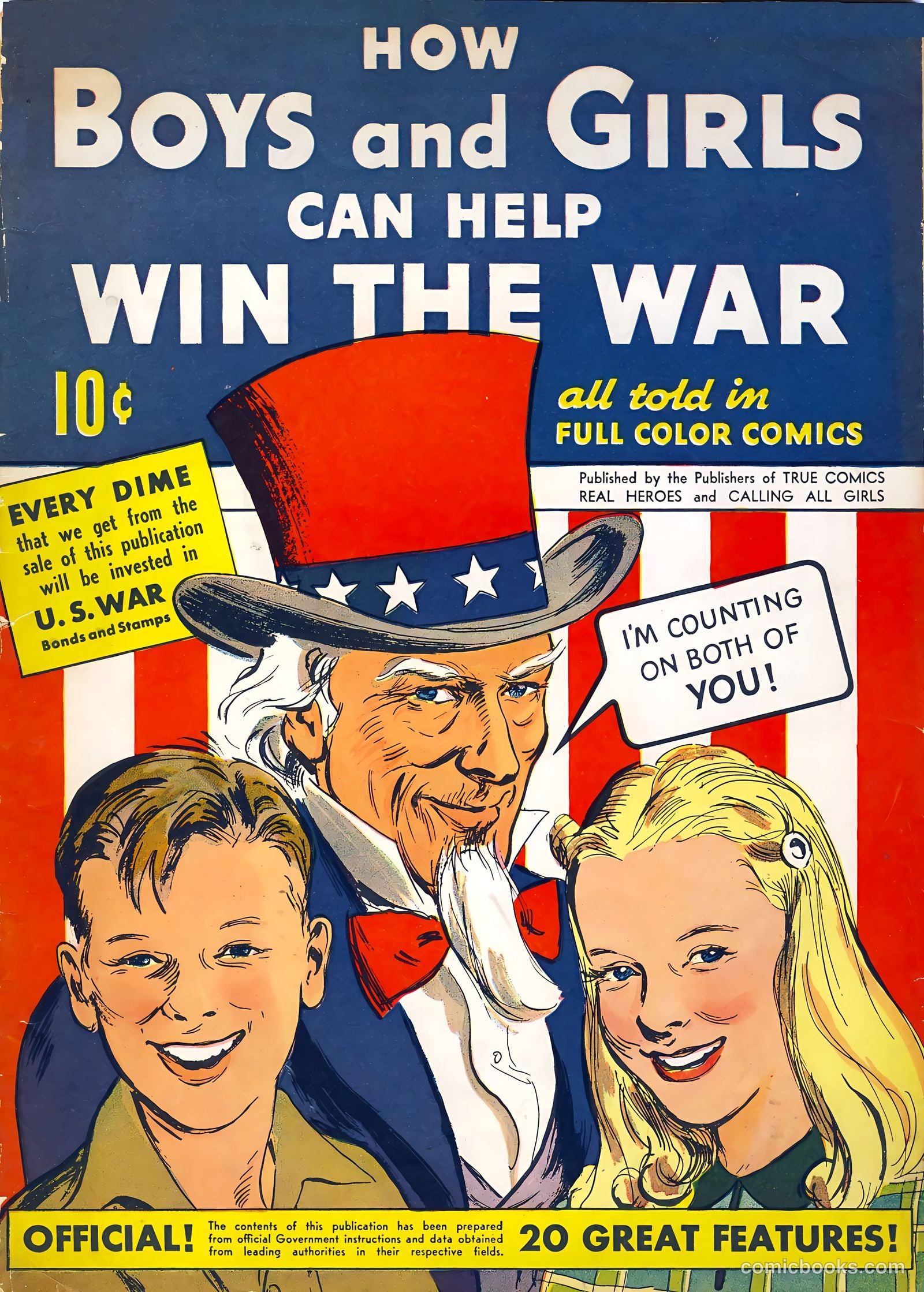 How Boys and Girls Can Help Win the War #nn