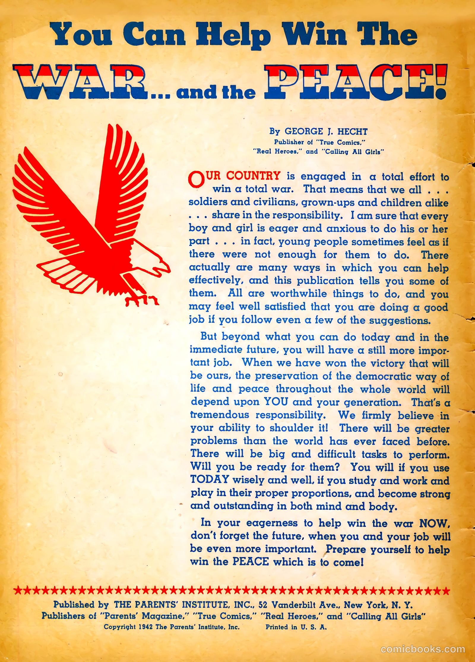 How Boys and Girls Can Help Win the War #nn (1942, Parents' Magazine Press) — page 2 of 53