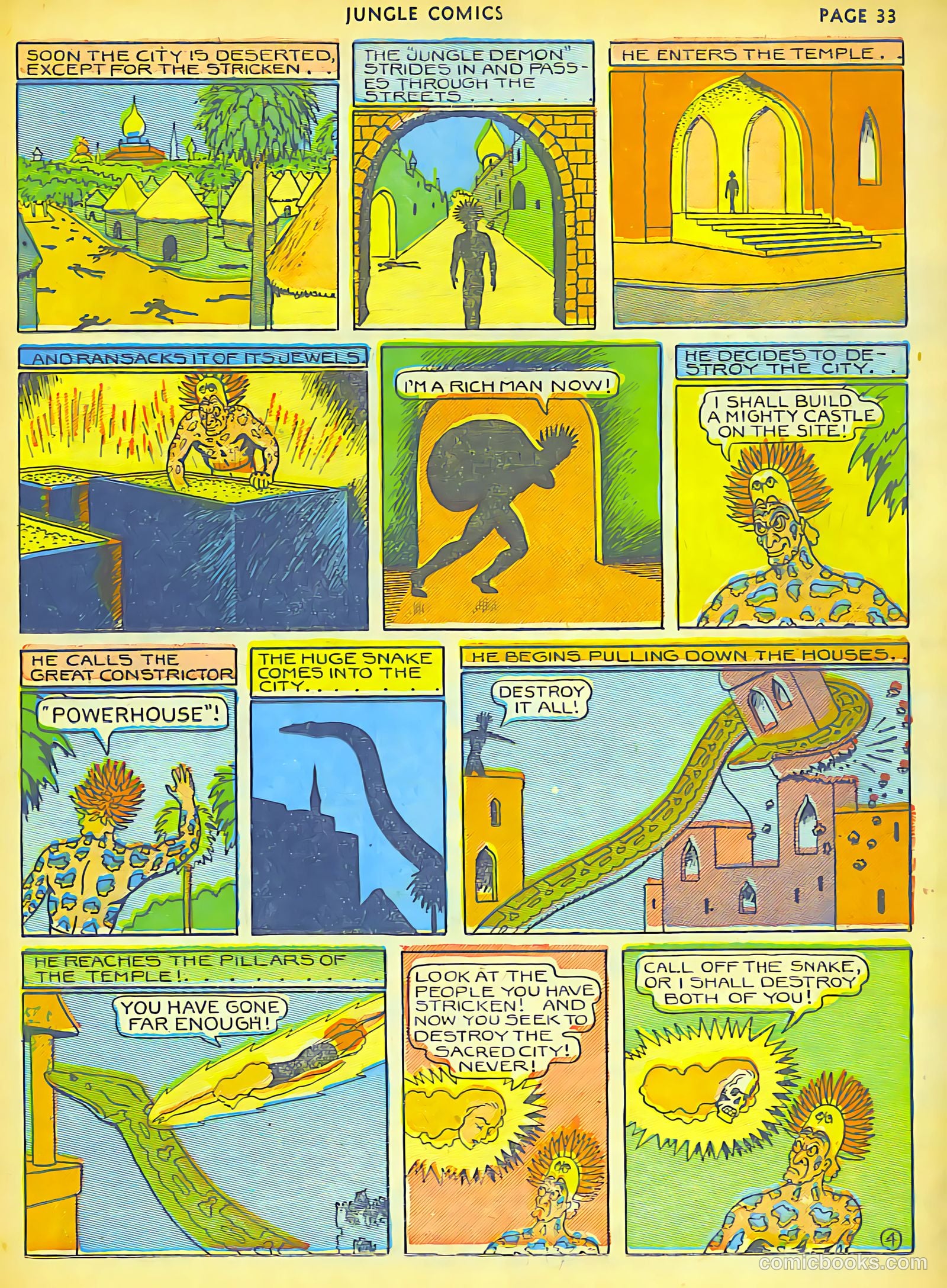fletcher hanks fantomah part #1 — page 33 of 99