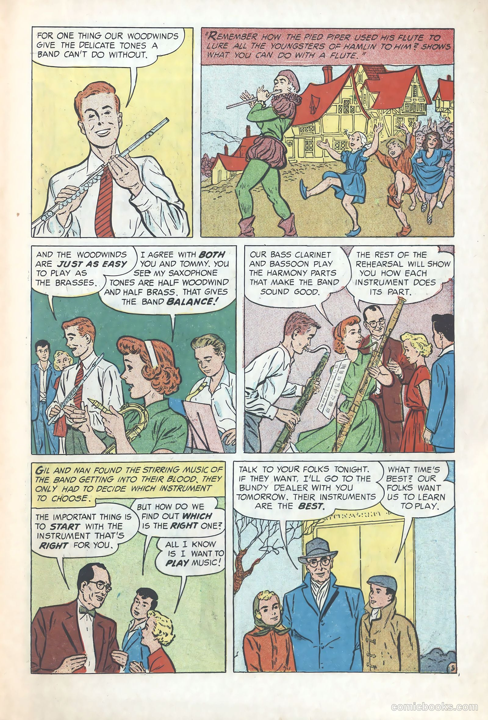 Nan and Gil Join the Band #nn (1958) — page 5 of 12