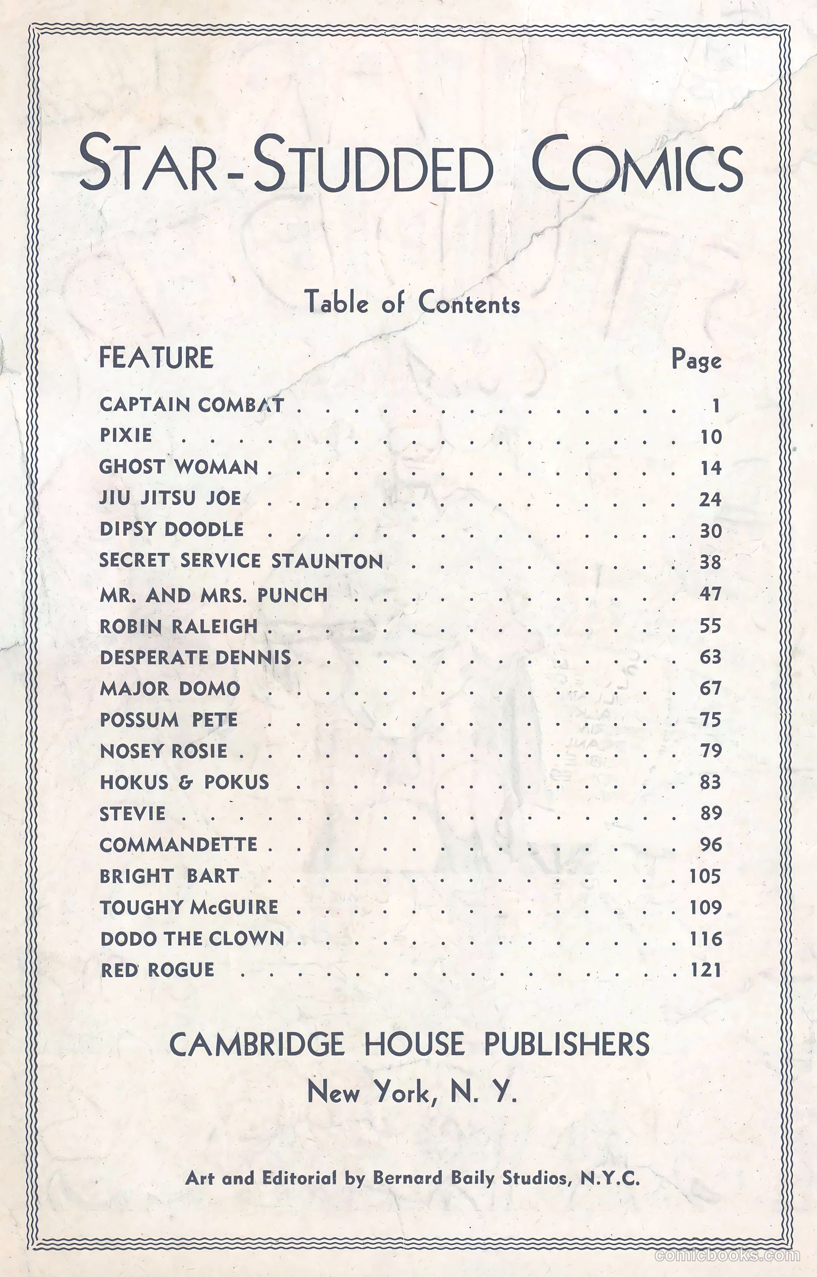 Star Studded Comics #nn (1945) — page 2 of 135