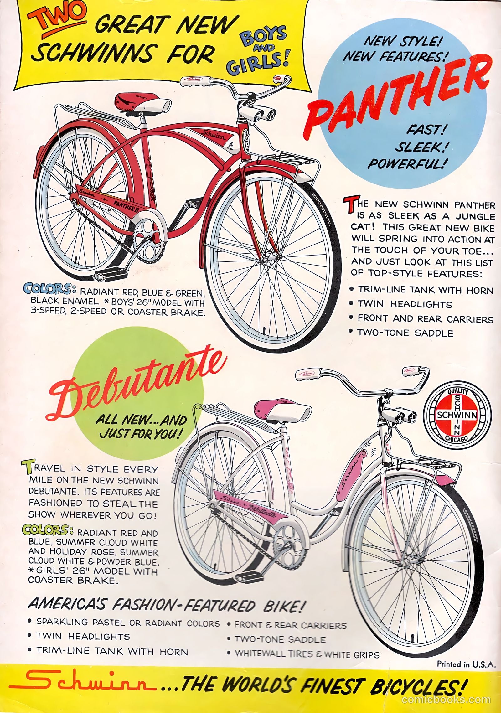 Schwinn Bike Thrills #nn (1959) — page 2 of 36