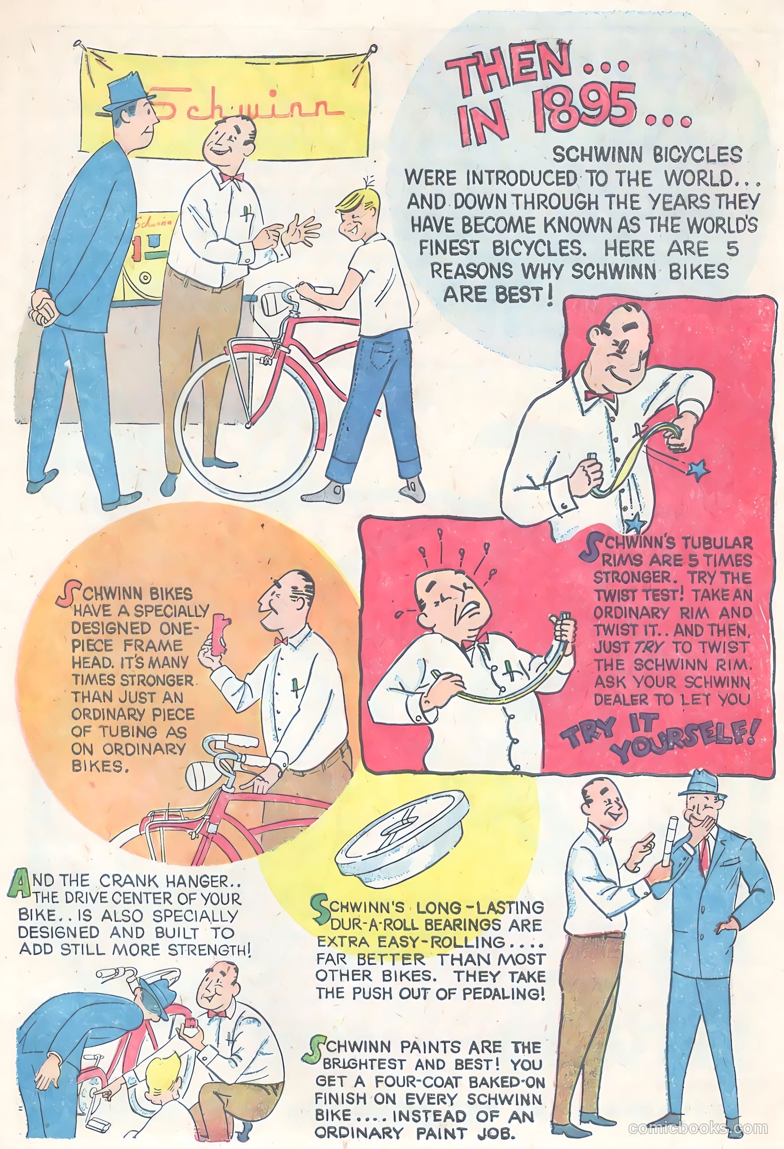Schwinn Bike Thrills #nn (1959) — page 7 of 36