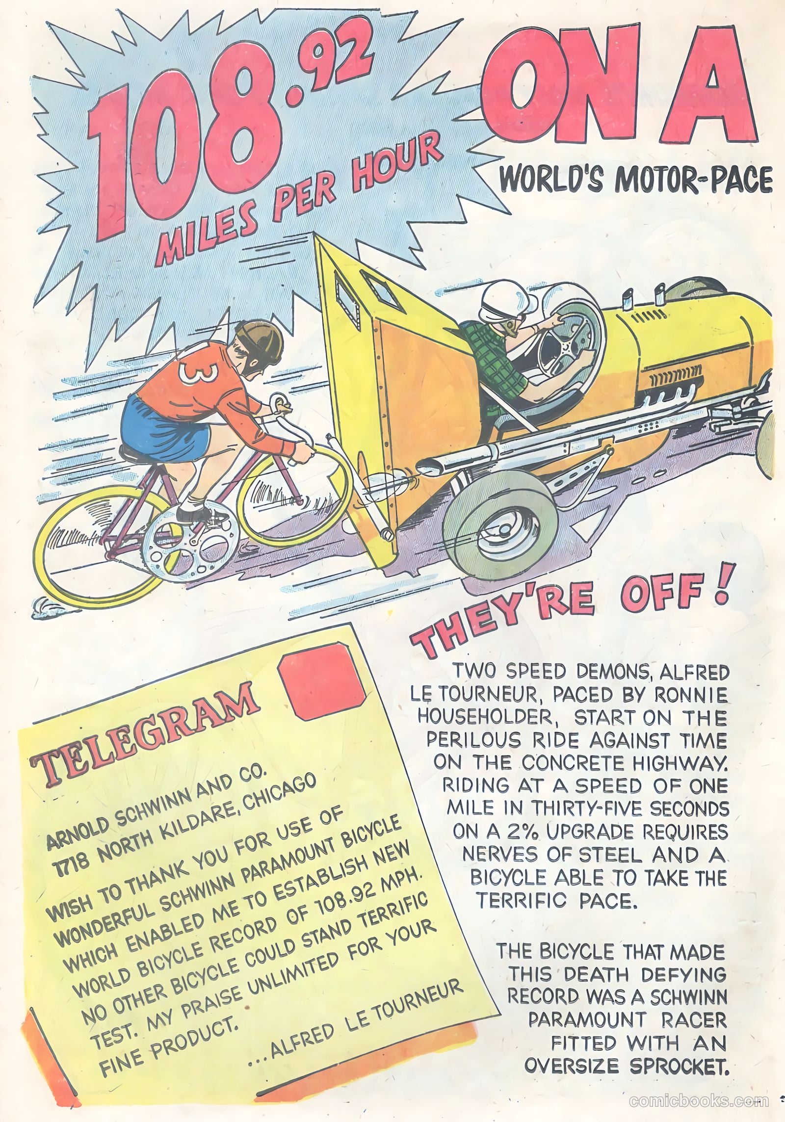 Schwinn Bike Thrills #nn (1959) — page 12 of 36