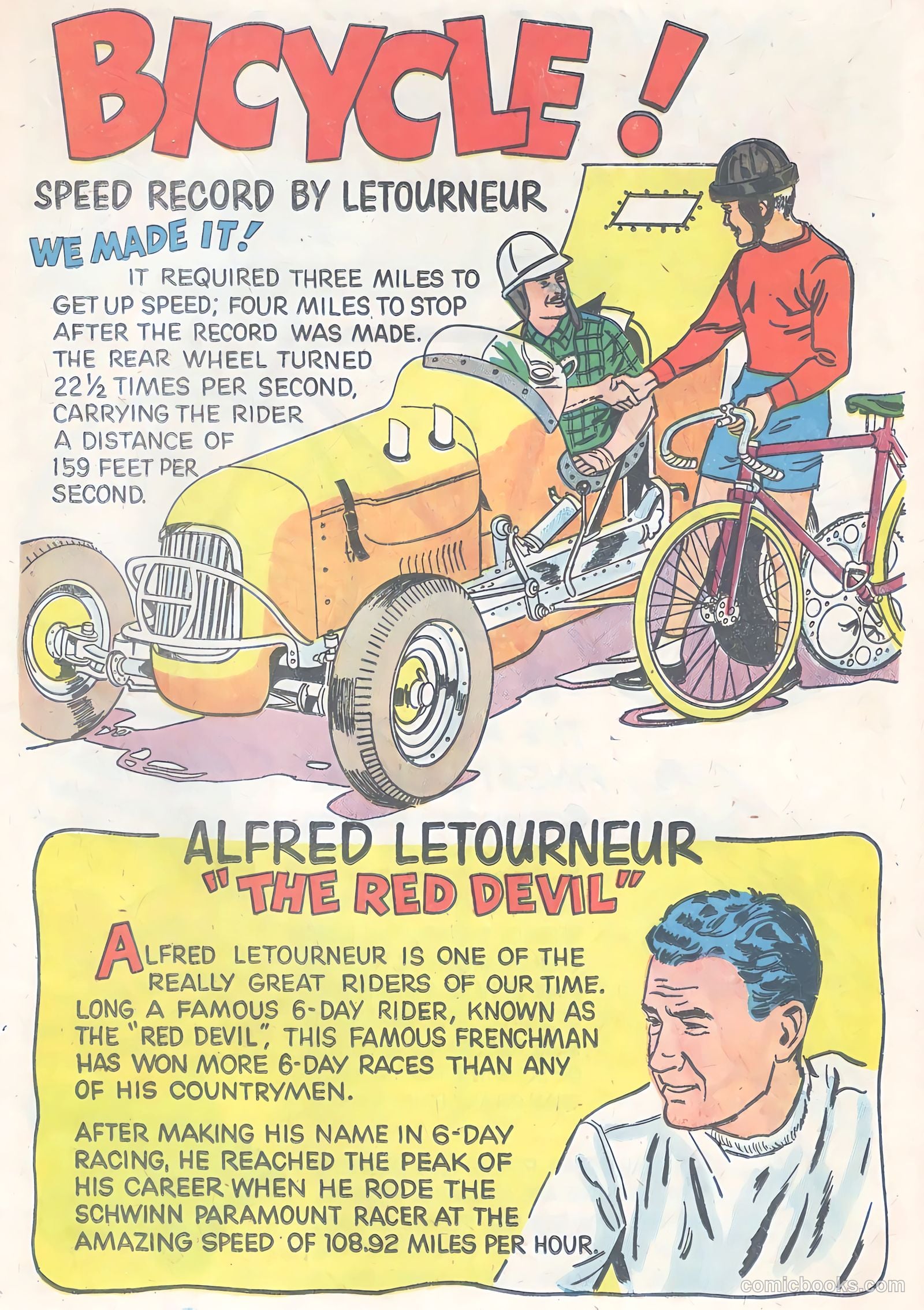 Schwinn Bike Thrills #nn (1959) — page 13 of 36