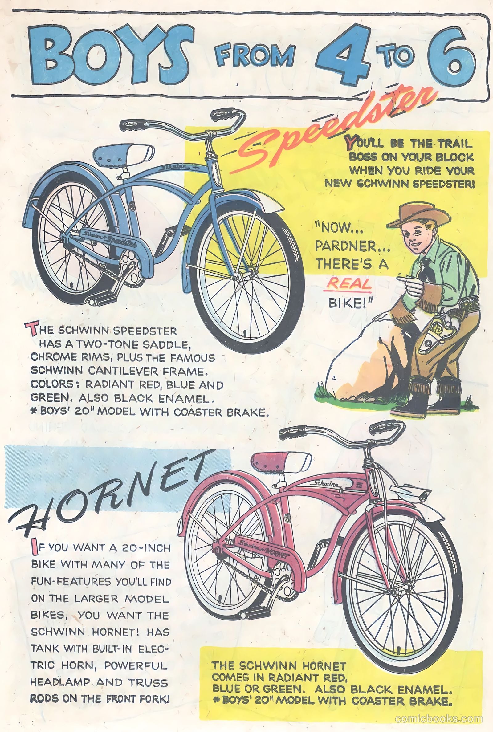 Schwinn Bike Thrills #nn (1959) — page 25 of 36