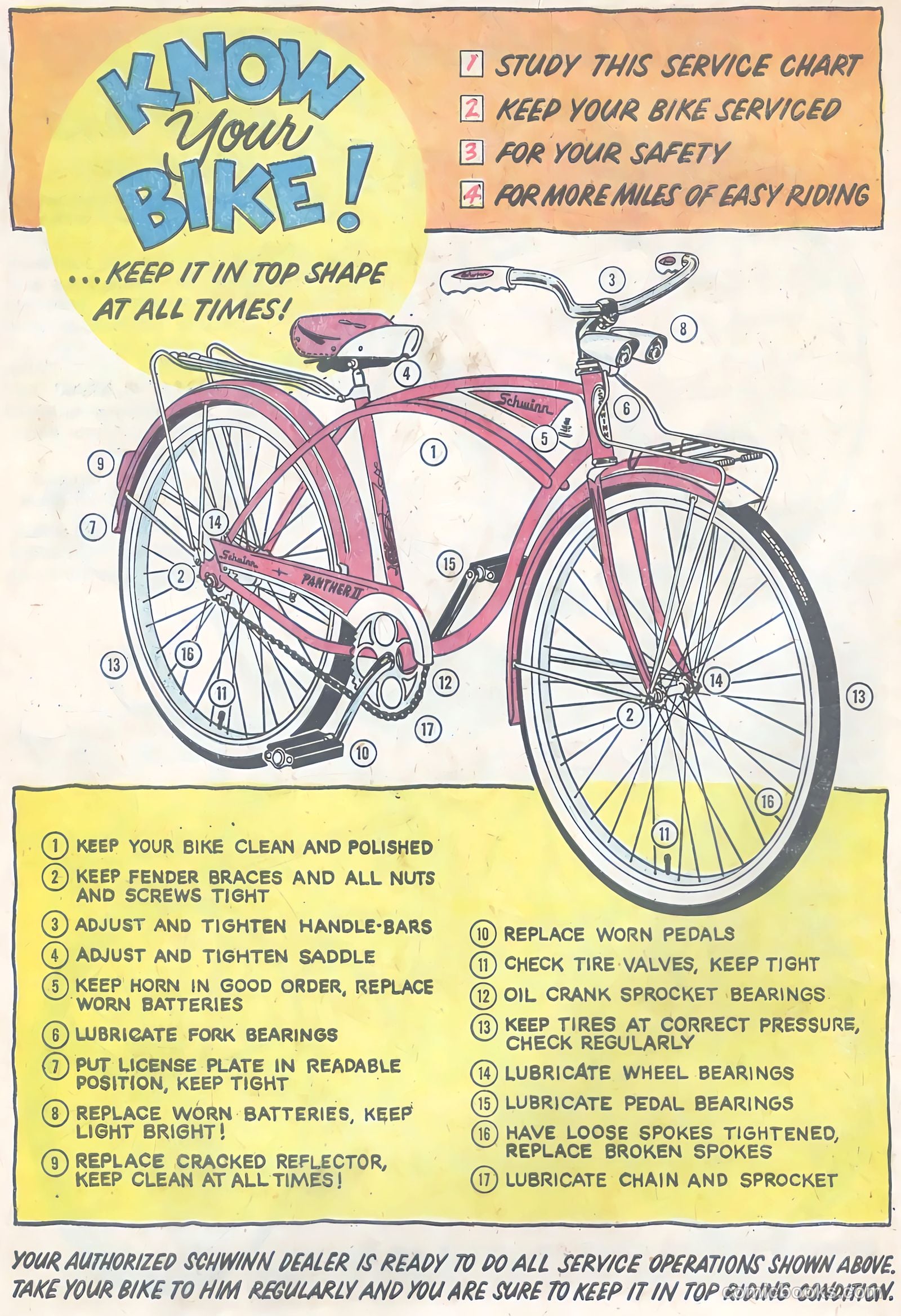 Schwinn Bike Thrills #nn (1959) — page 34 of 36