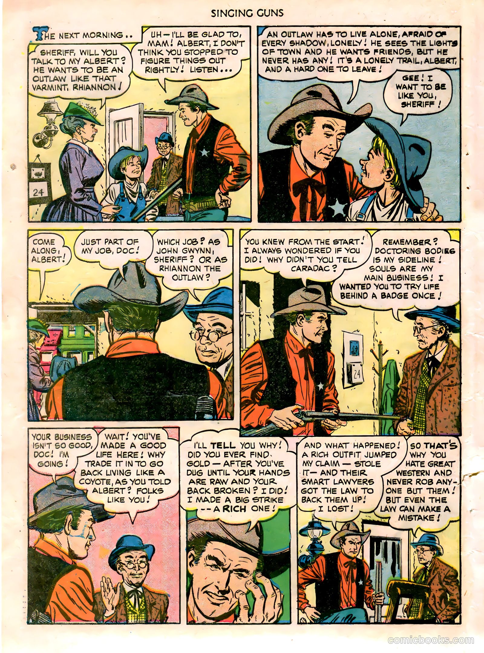 Singing Guns #nn (1950) — page 28 of 36