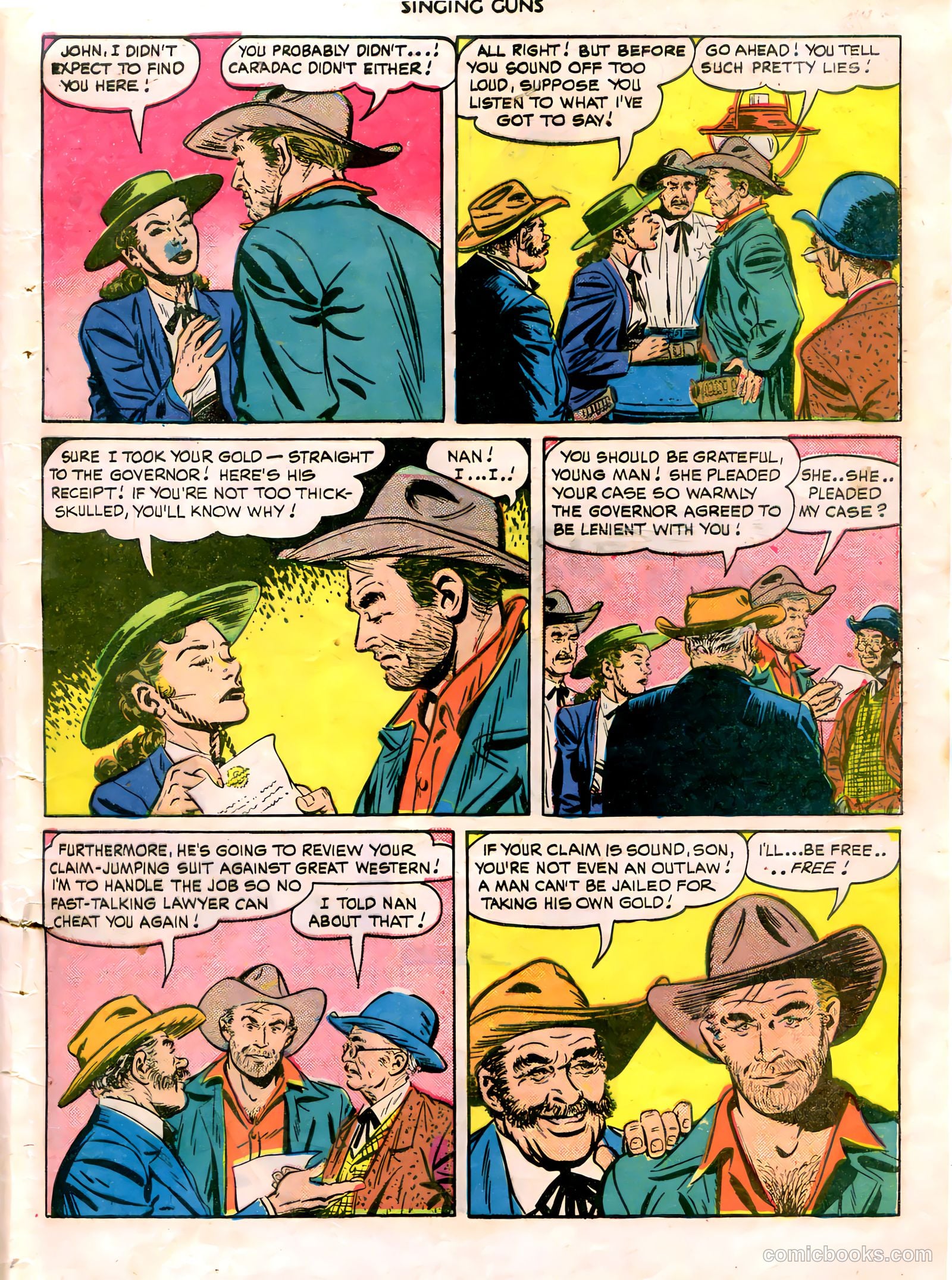 Singing Guns #nn (1950) — page 33 of 36