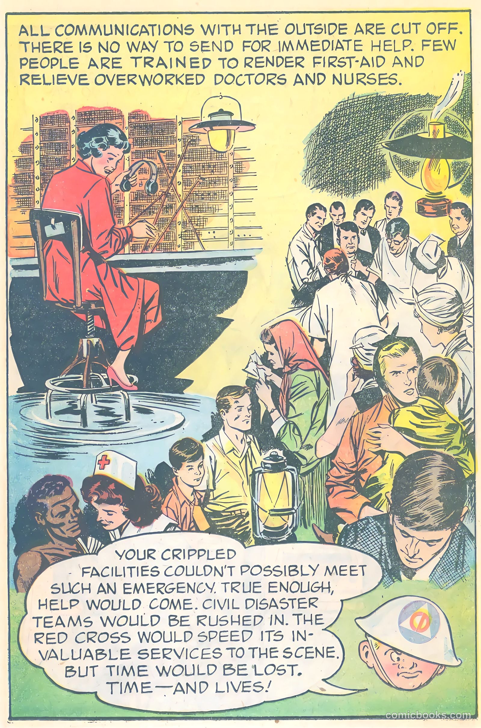 Mr. Civil Defense Tells About Natural Disasters! #nn (1956) — page 5 of 16