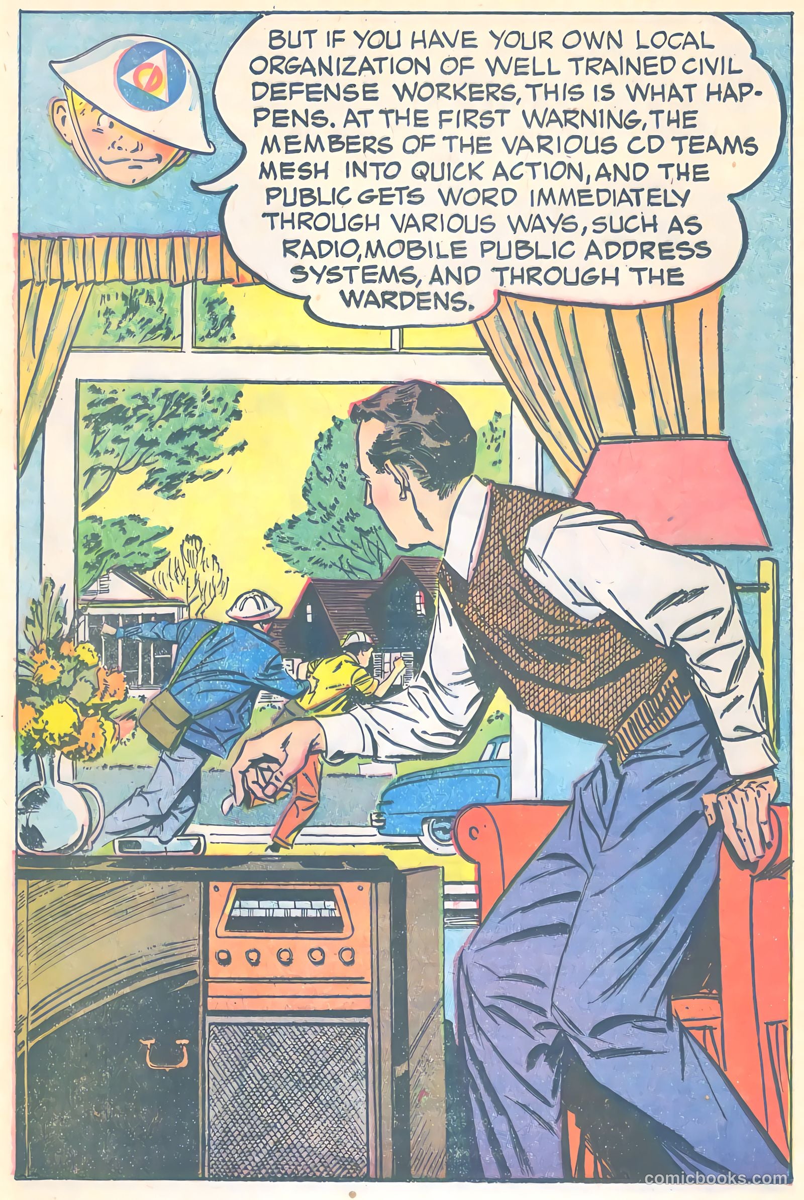 Mr. Civil Defense Tells About Natural Disasters! #nn (1956) — page 6 of 16