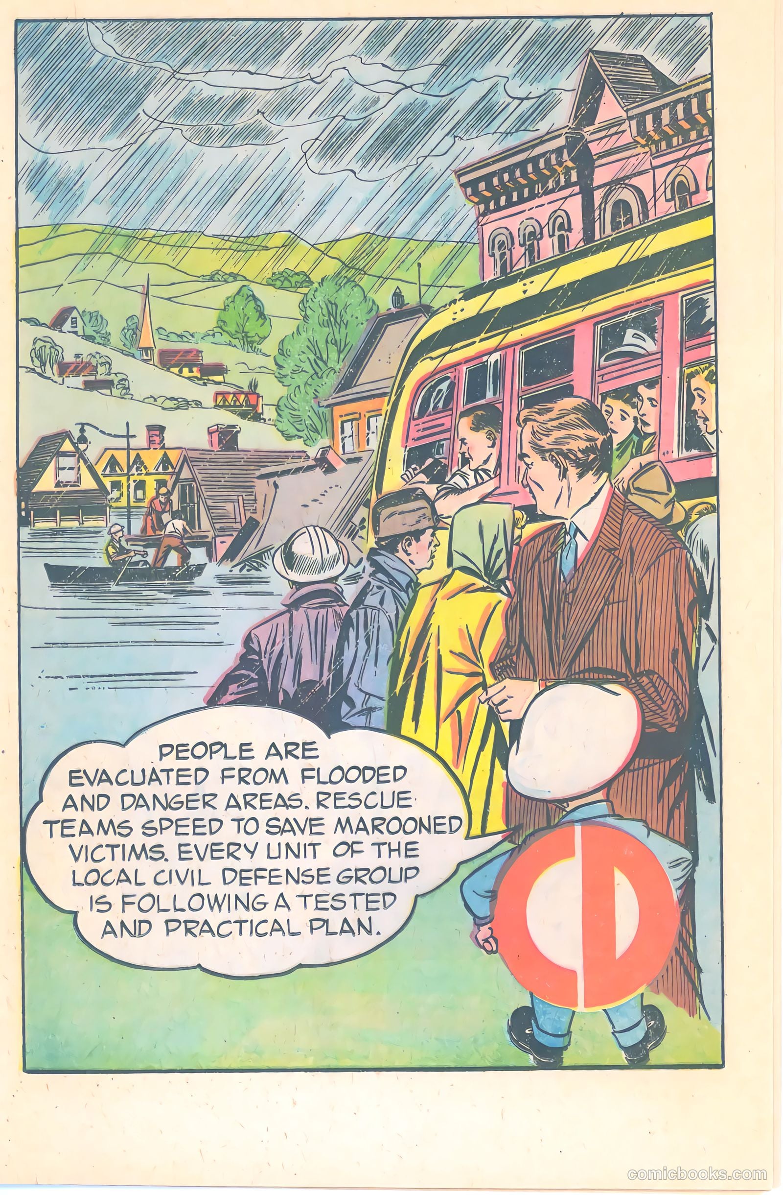 Mr. Civil Defense Tells About Natural Disasters! #nn (1956) — page 7 of 16