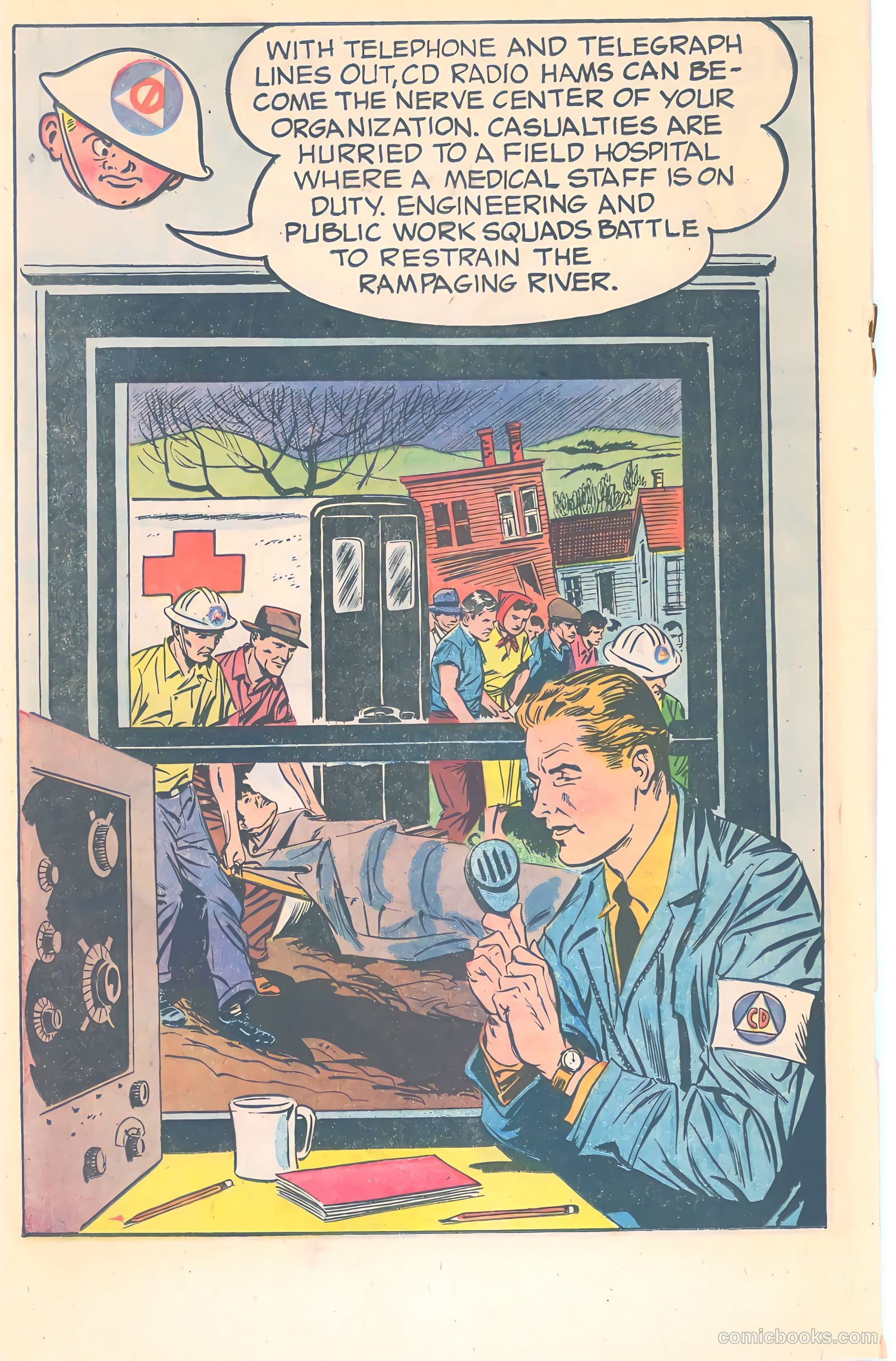 Mr. Civil Defense Tells About Natural Disasters! #nn (1956) — page 8 of 16