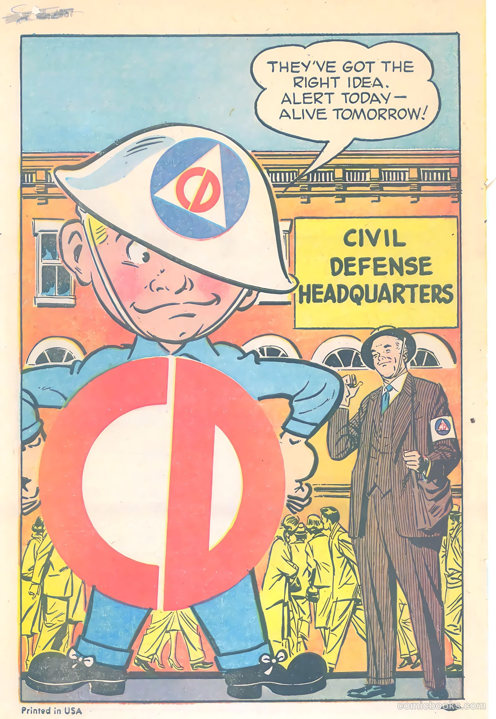 Mr. Civil Defense Tells About Natural Disasters! #nn (1956) — page 16 of 16