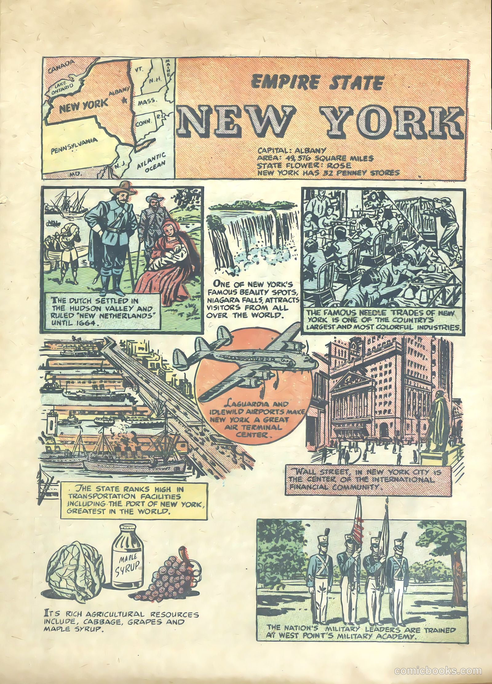 Our United States #nn (1949) — page 32 of 52