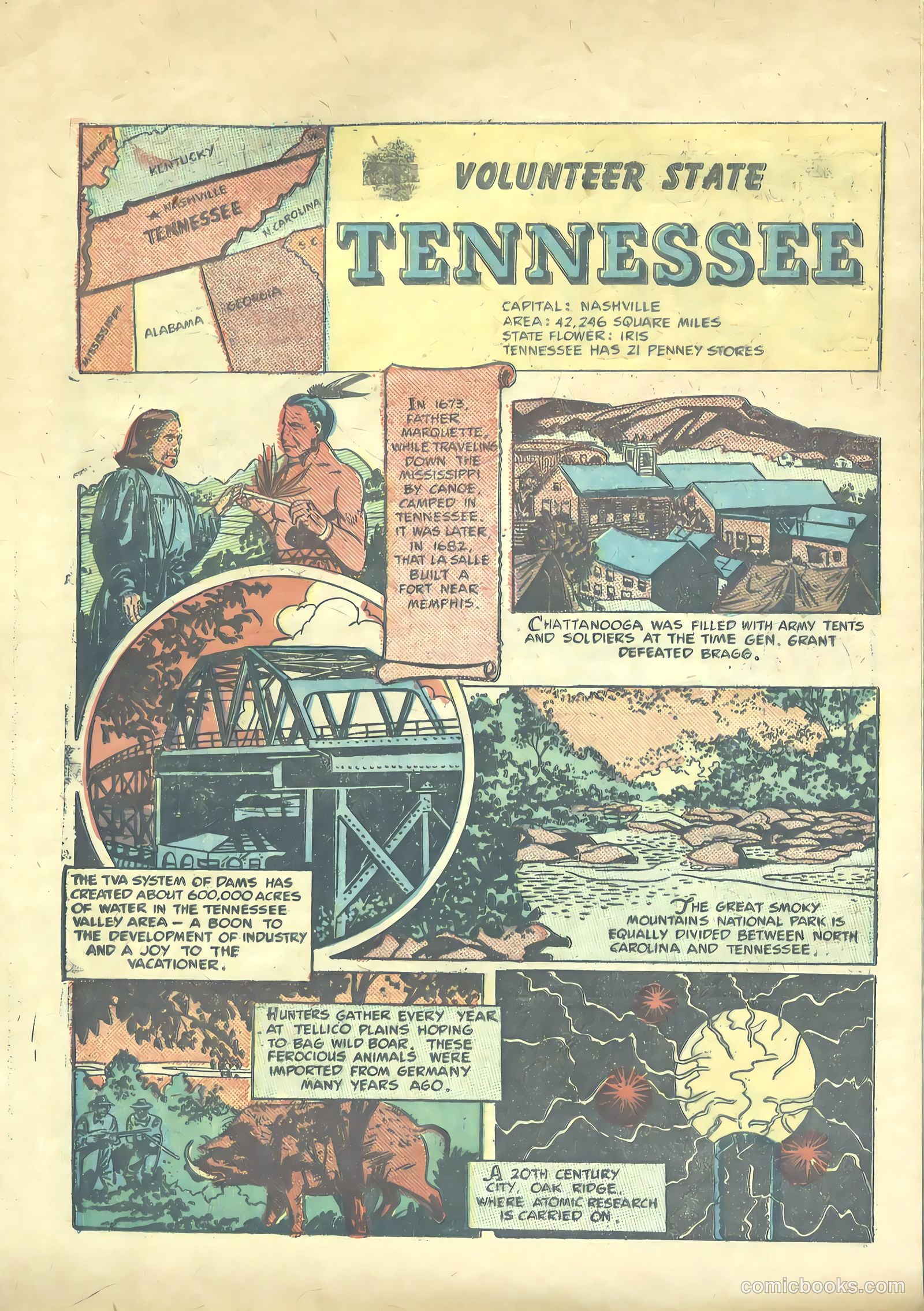 Our United States #nn (1949) — page 42 of 52