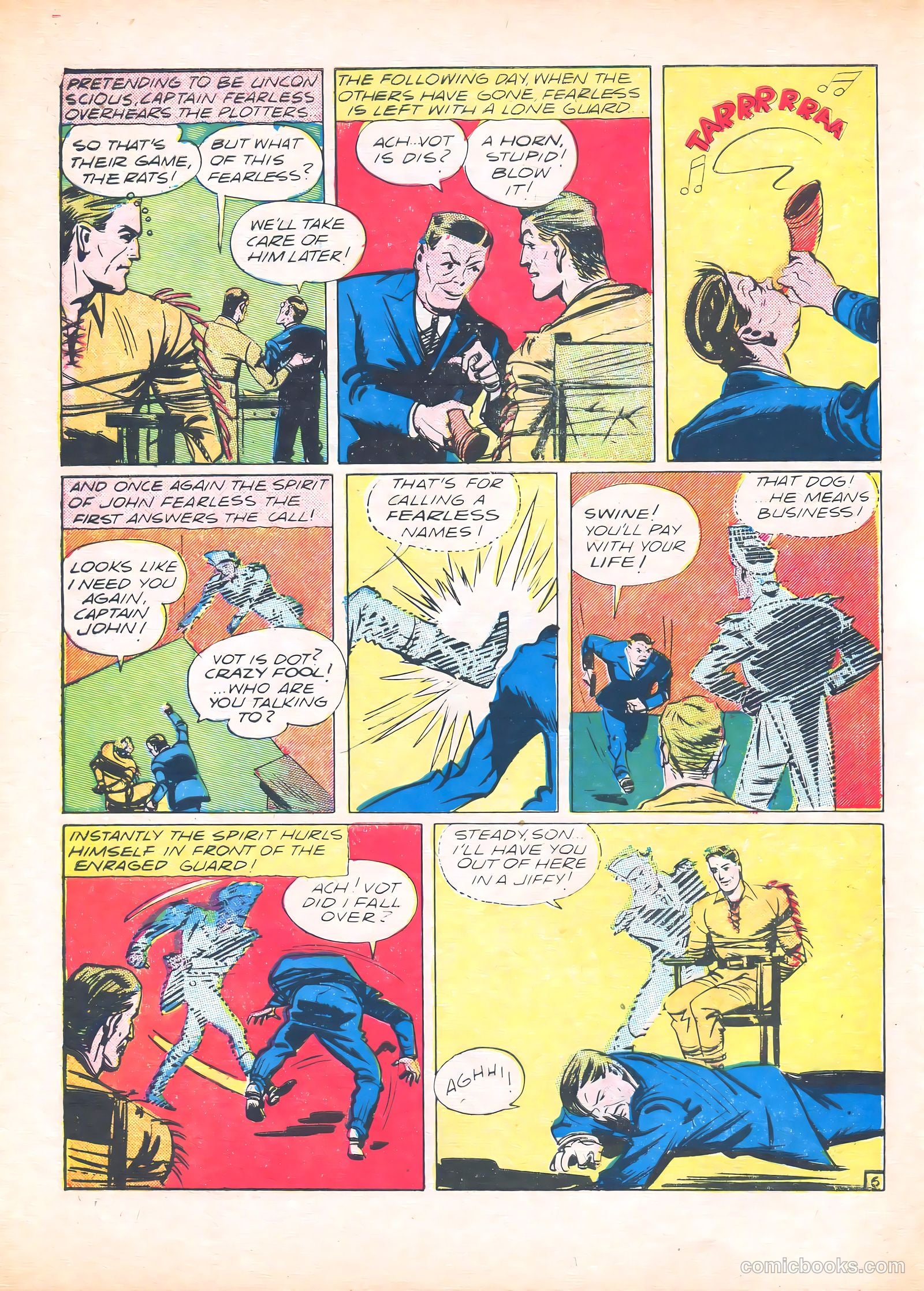 [Holyoke One-Shot] #6 (1944) — page 8 of 36