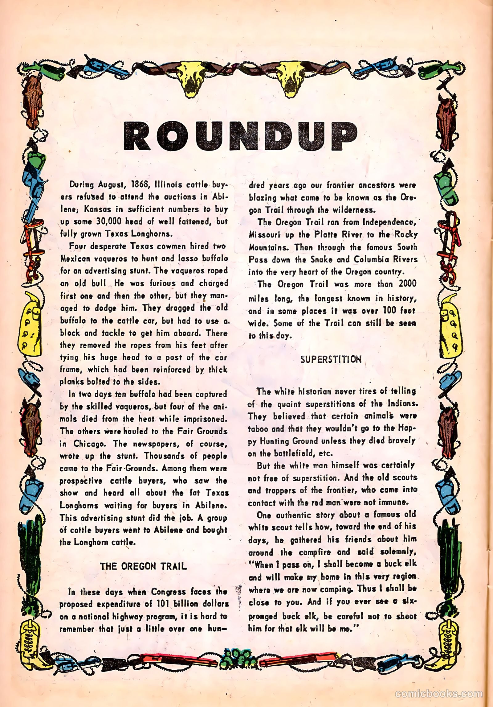 Prize Comics Western #112 (1950) — page 10 of 35