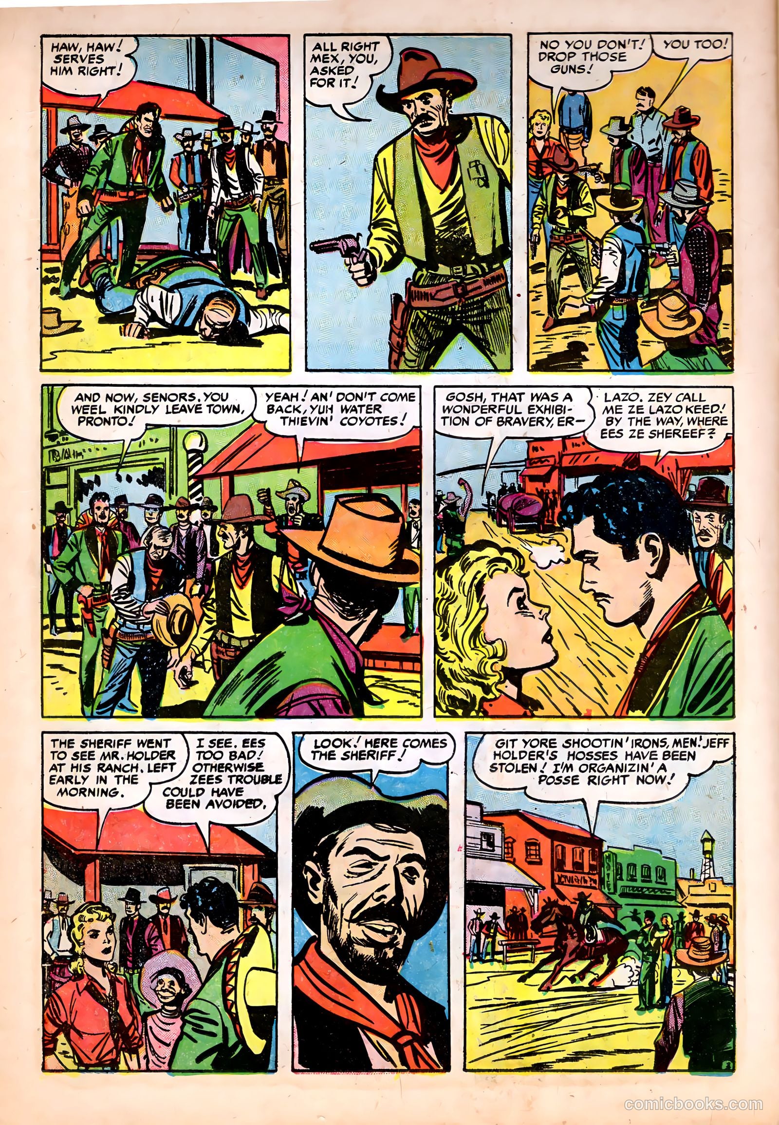Prize Comics Western #112 (1950) — page 14 of 35
