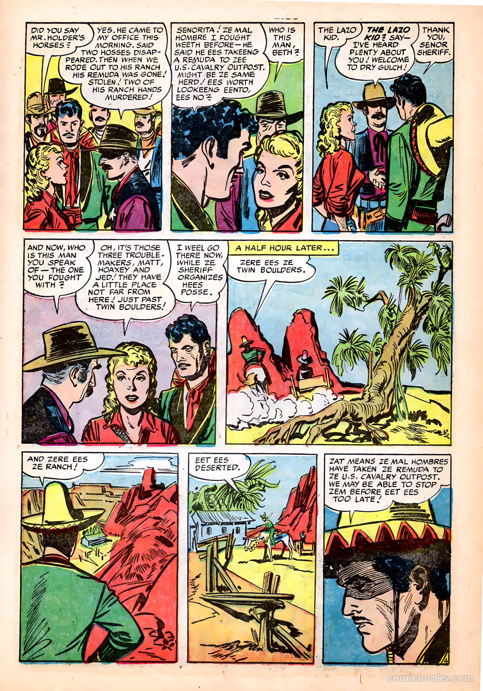 Prize Comics Western #112 (1950) — page 15 of 35