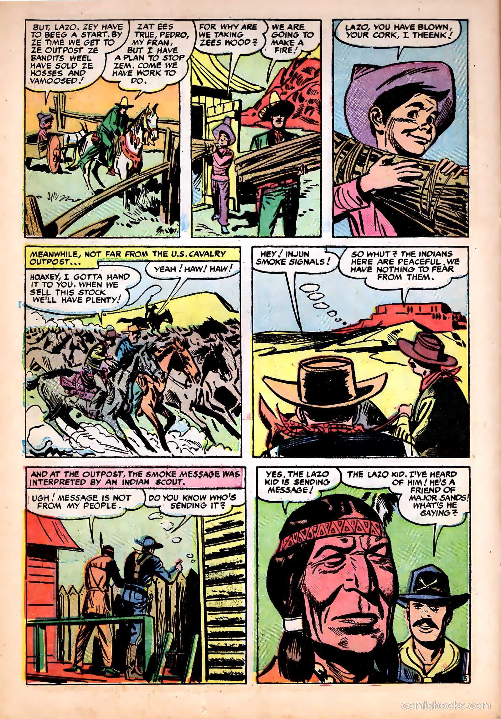 Prize Comics Western #112 (1950) — page 16 of 35