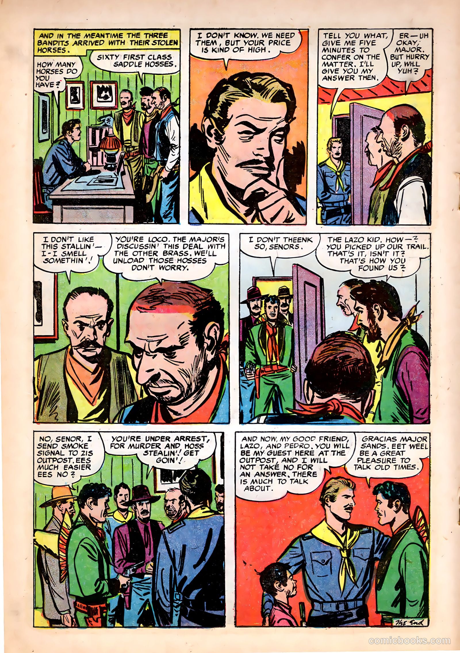 Prize Comics Western #112 (1950) — page 18 of 35