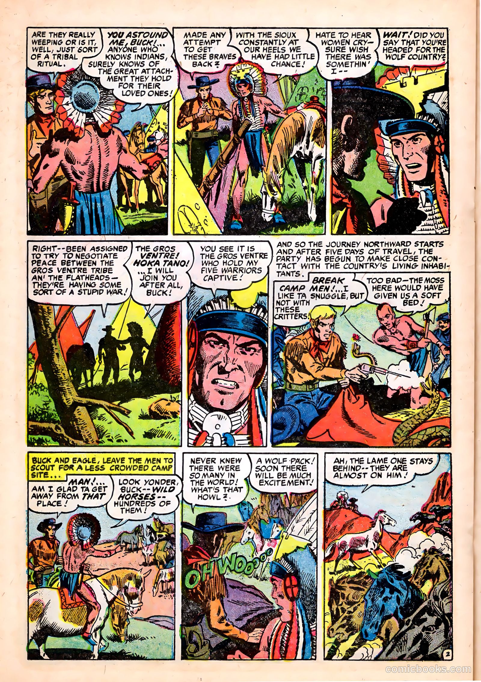 Prize Comics Western #112 (1950) — page 20 of 35