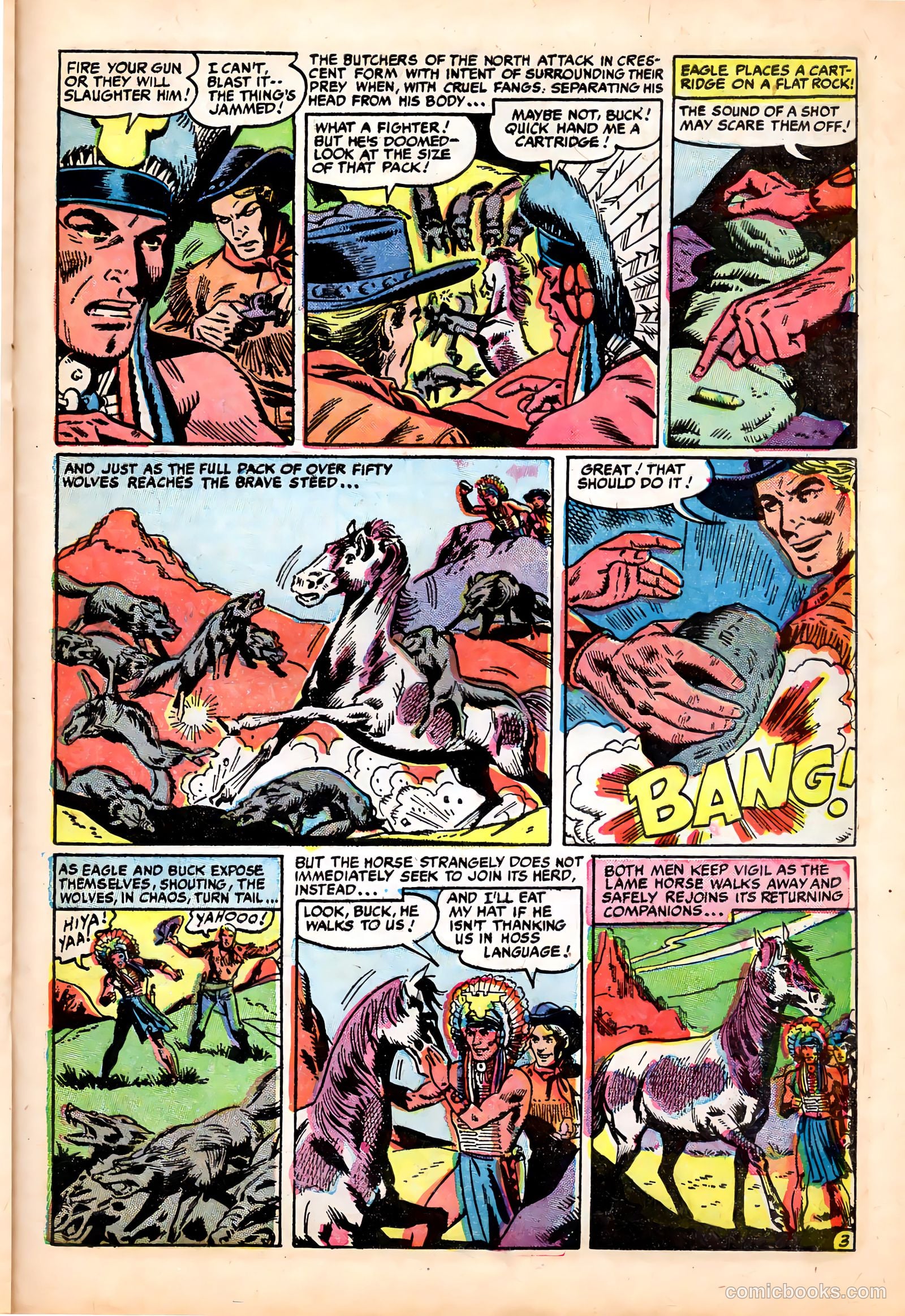 Prize Comics Western #112 (1950) — page 21 of 35