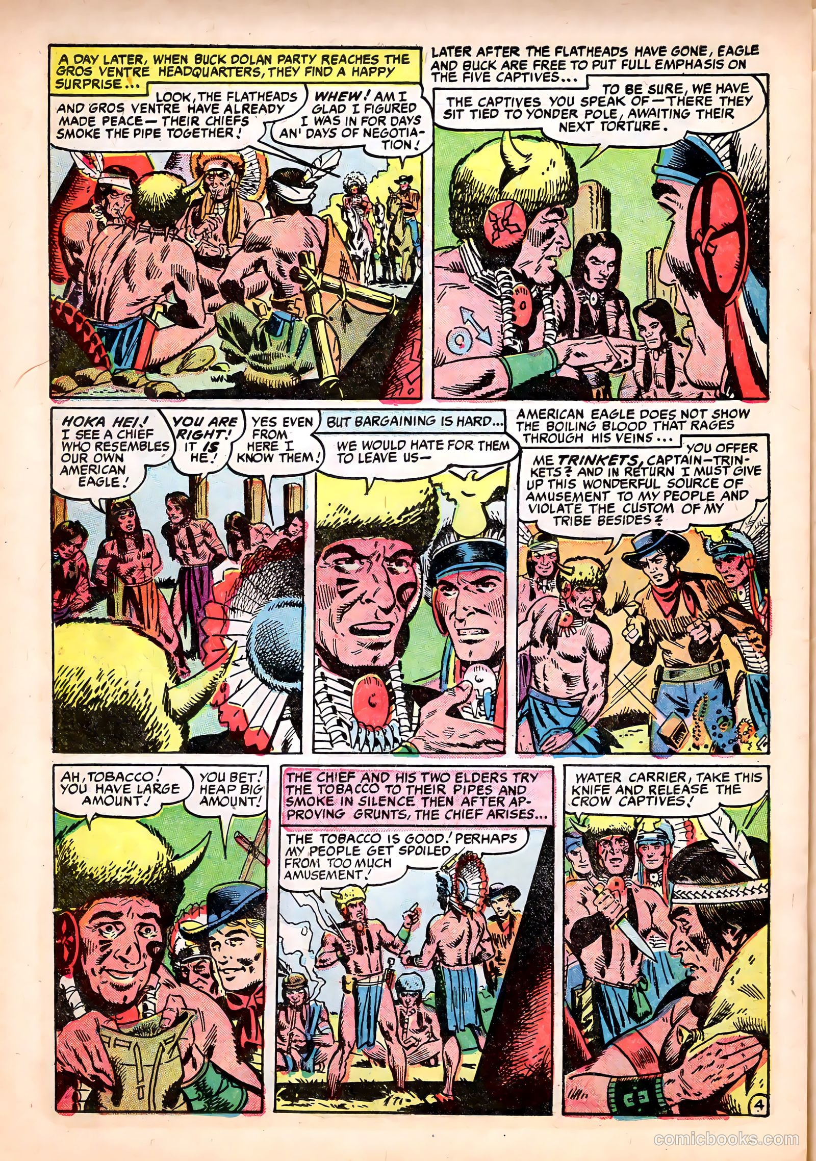Prize Comics Western #112 (1950) — page 22 of 35