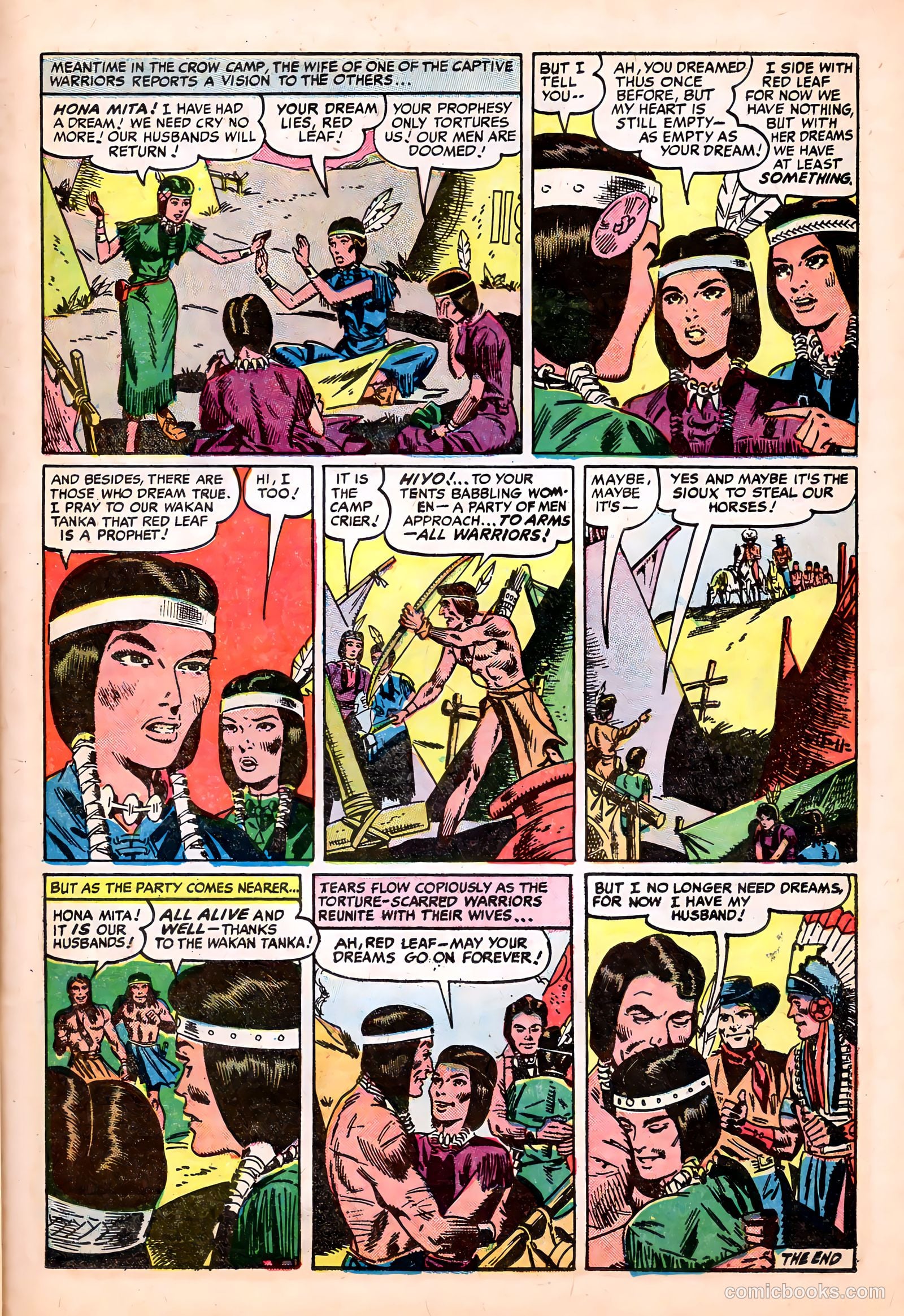 Prize Comics Western #112 (1950) — page 23 of 35