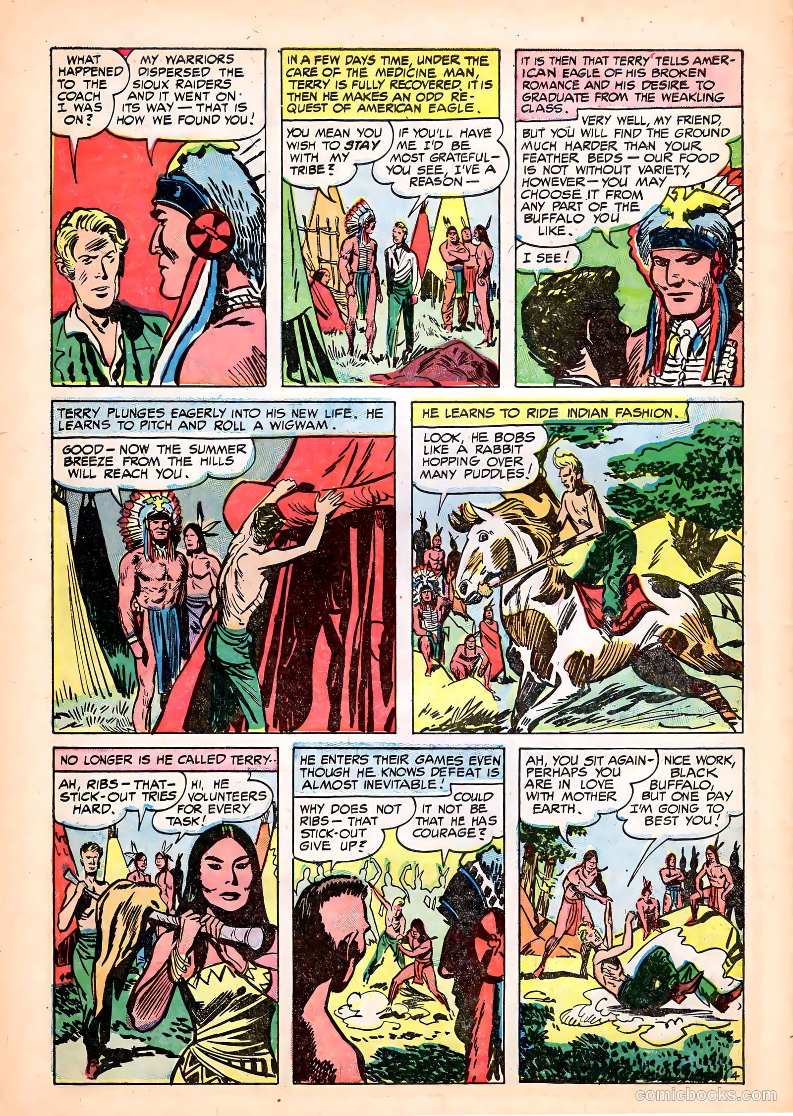 Prize Comics Western #112 (1950) — page 30 of 35