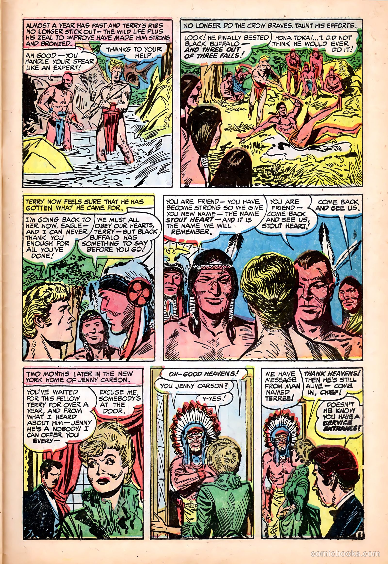 Prize Comics Western #112 (1950) — page 31 of 35