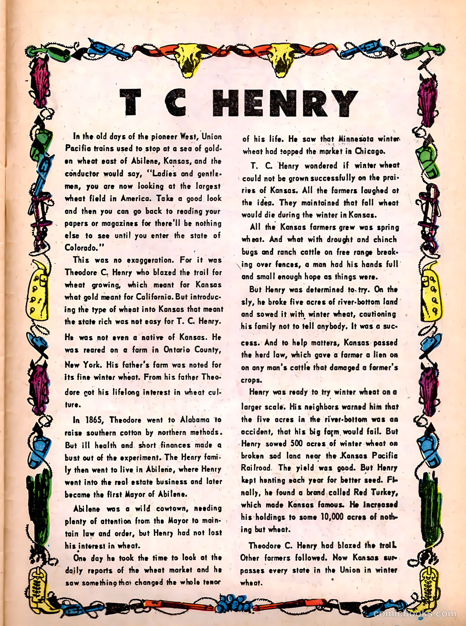 Prize Comics Western #112 (1950) — page 33 of 35