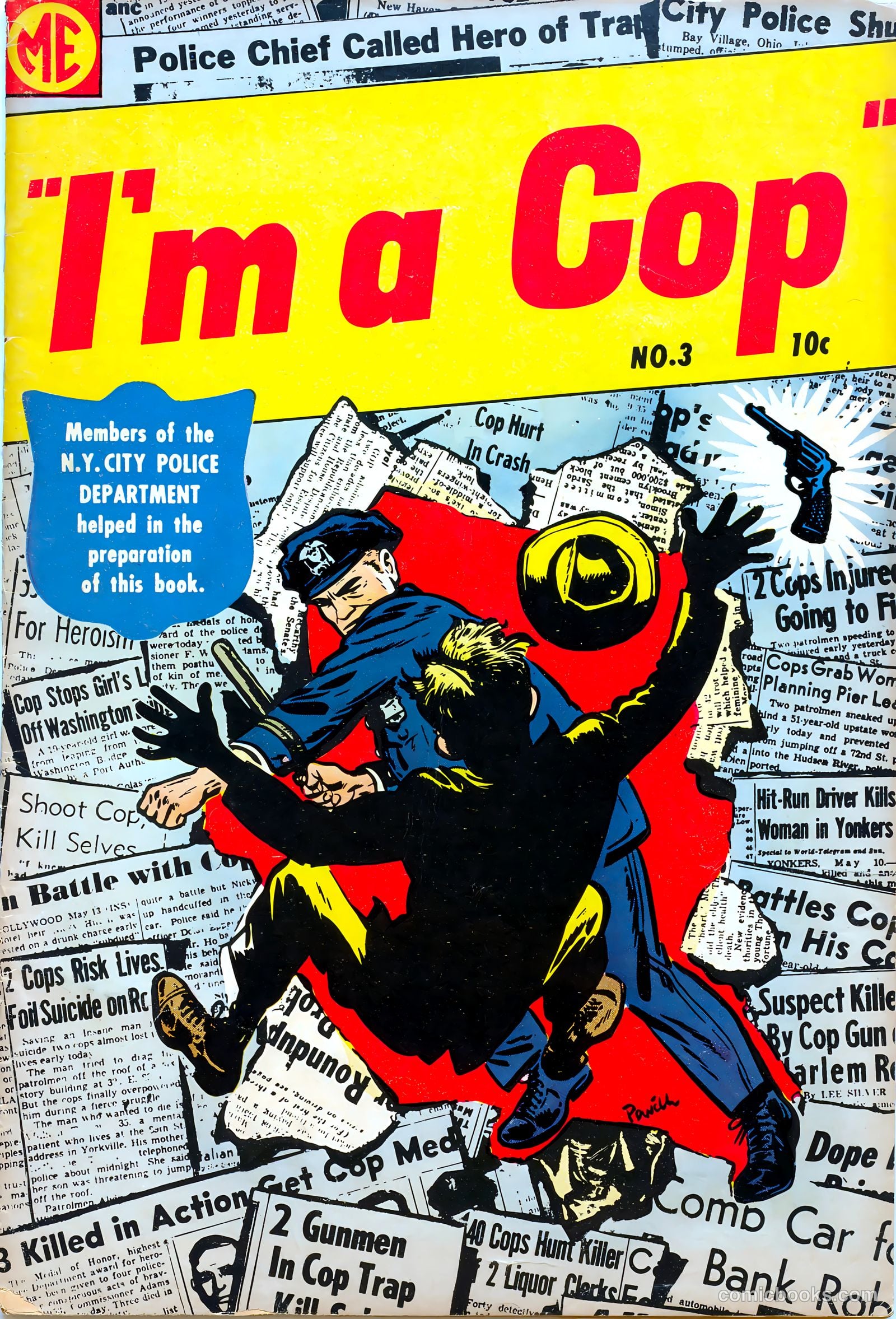 I'm a Cop #3 cover