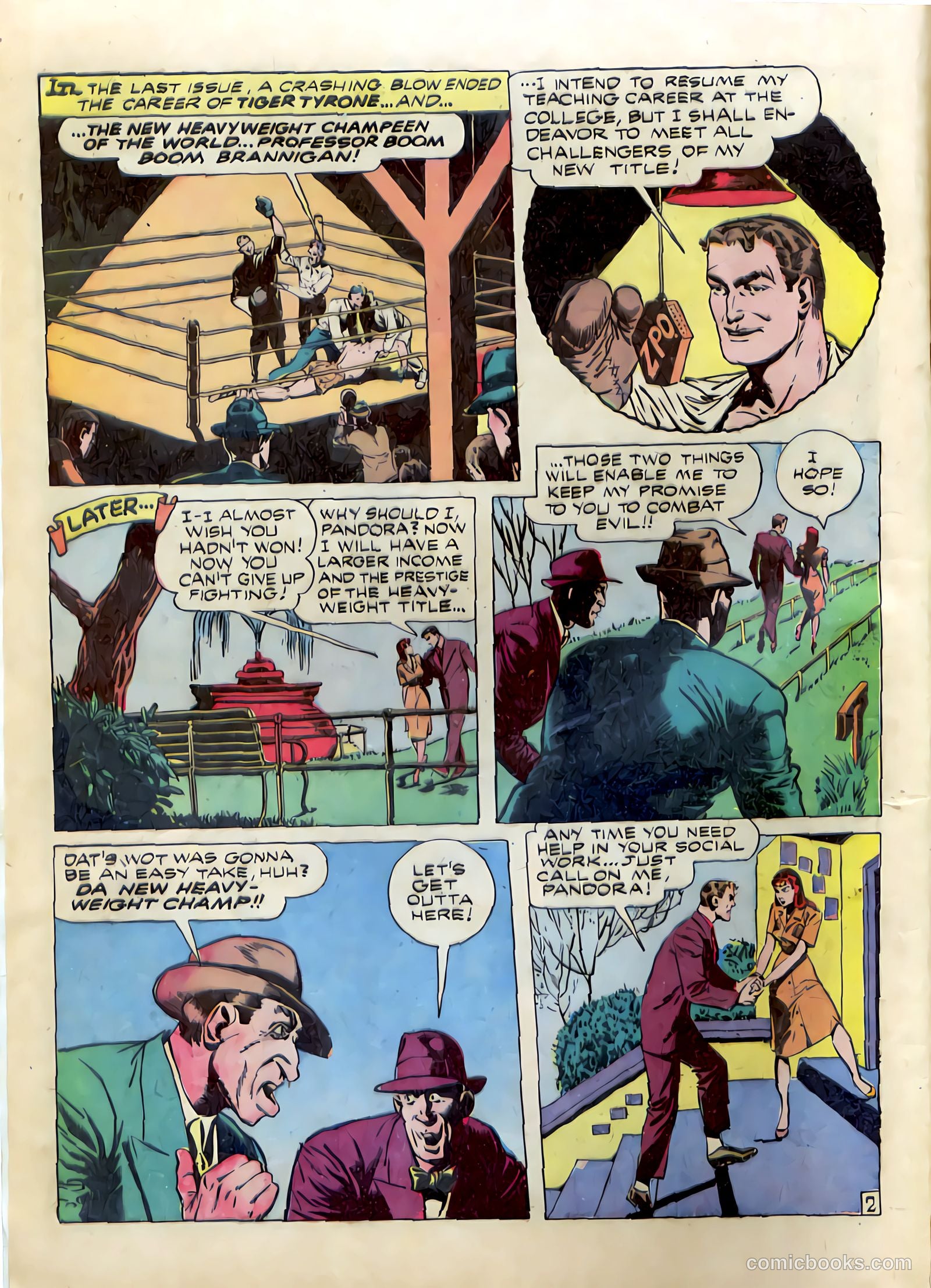 Prize Comics #45 (1940) — page 4 of 52