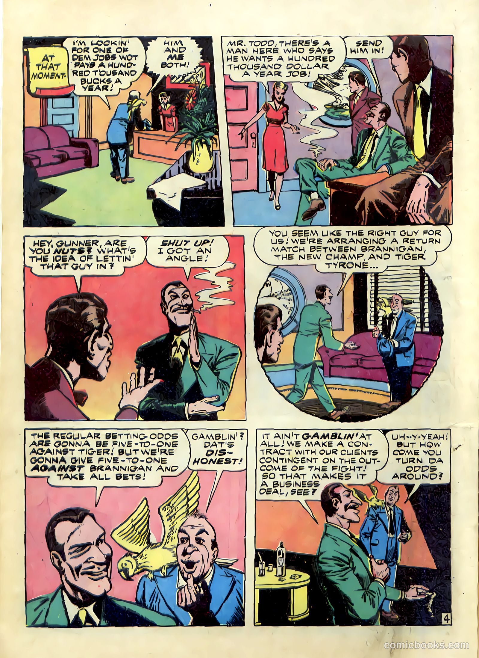 Prize Comics #45 (1940) — page 6 of 52