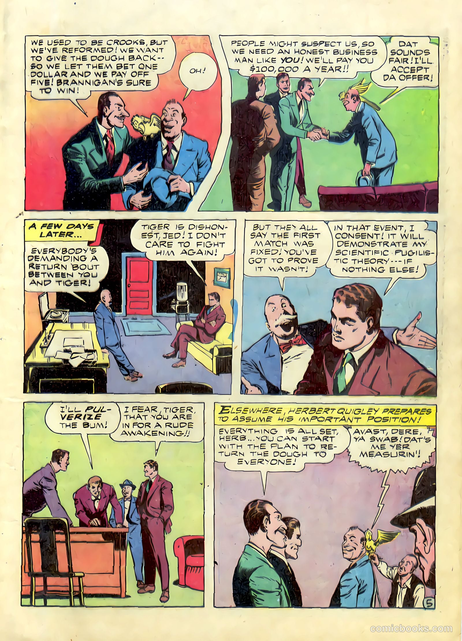Prize Comics #45 (1940) — page 7 of 52