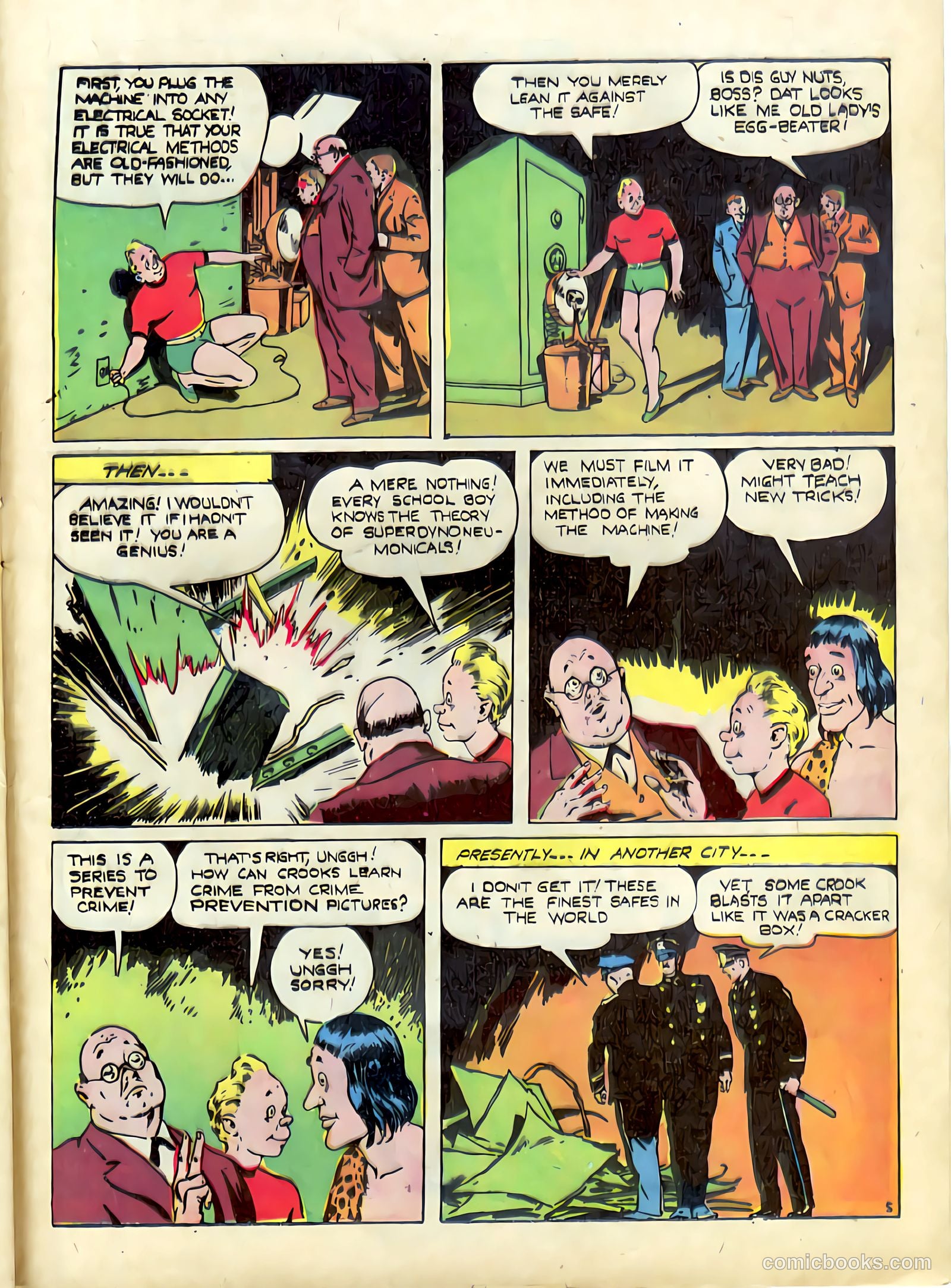 Prize Comics #45 (1940) — page 37 of 52