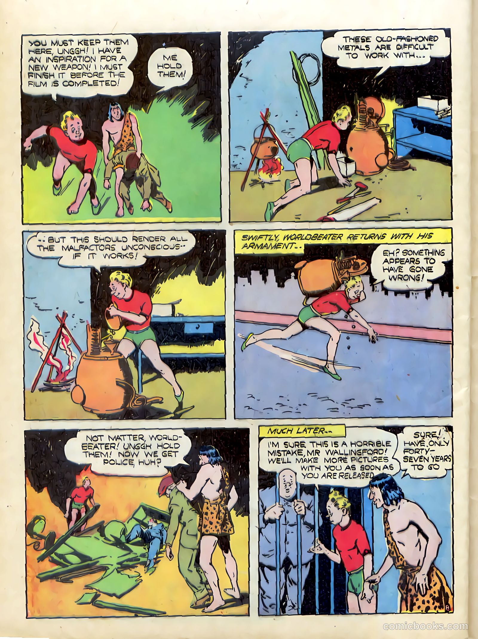 Prize Comics #45 (1940) — page 40 of 52