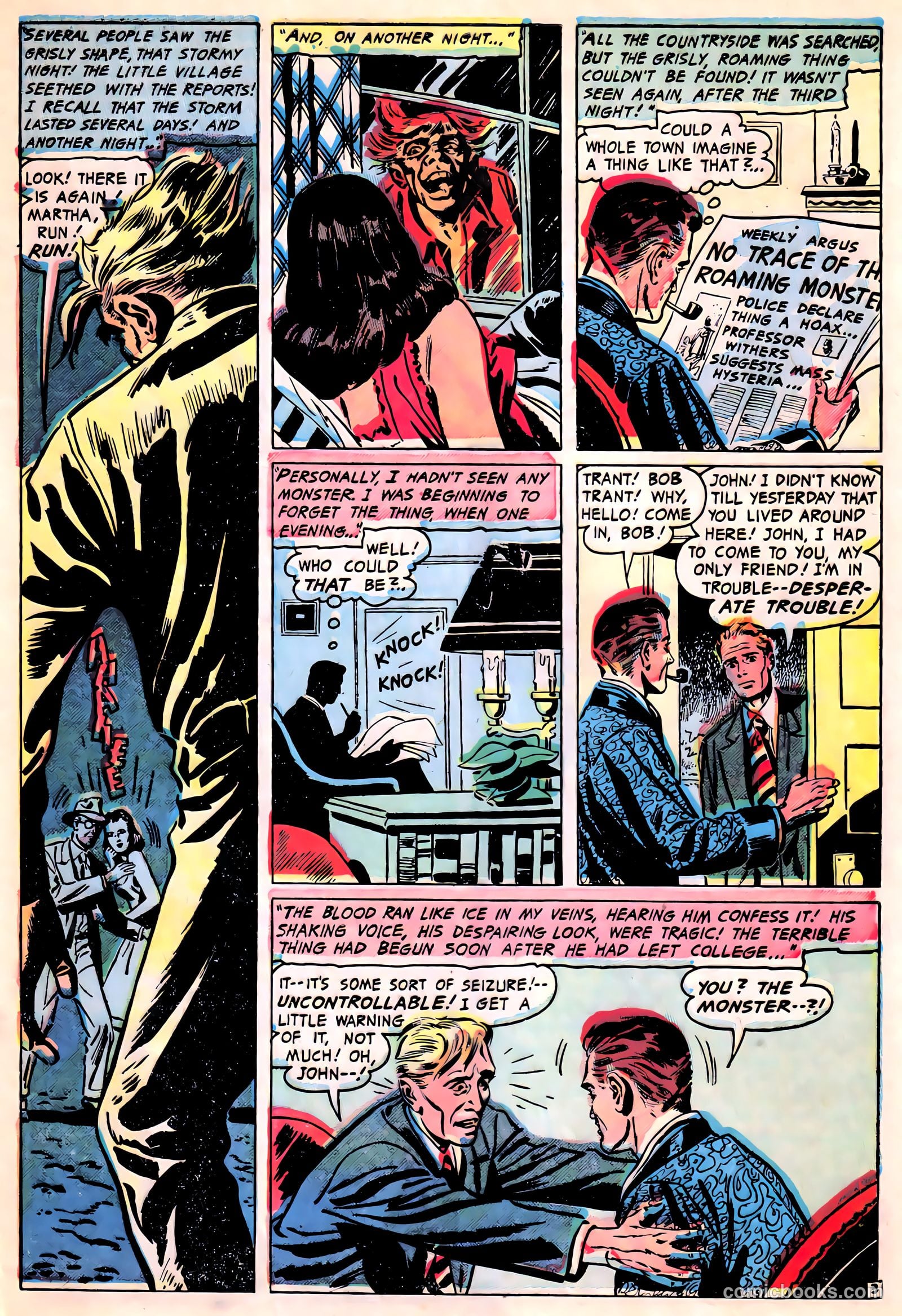 Night of Mystery #1 (1953) — page 5 of 36