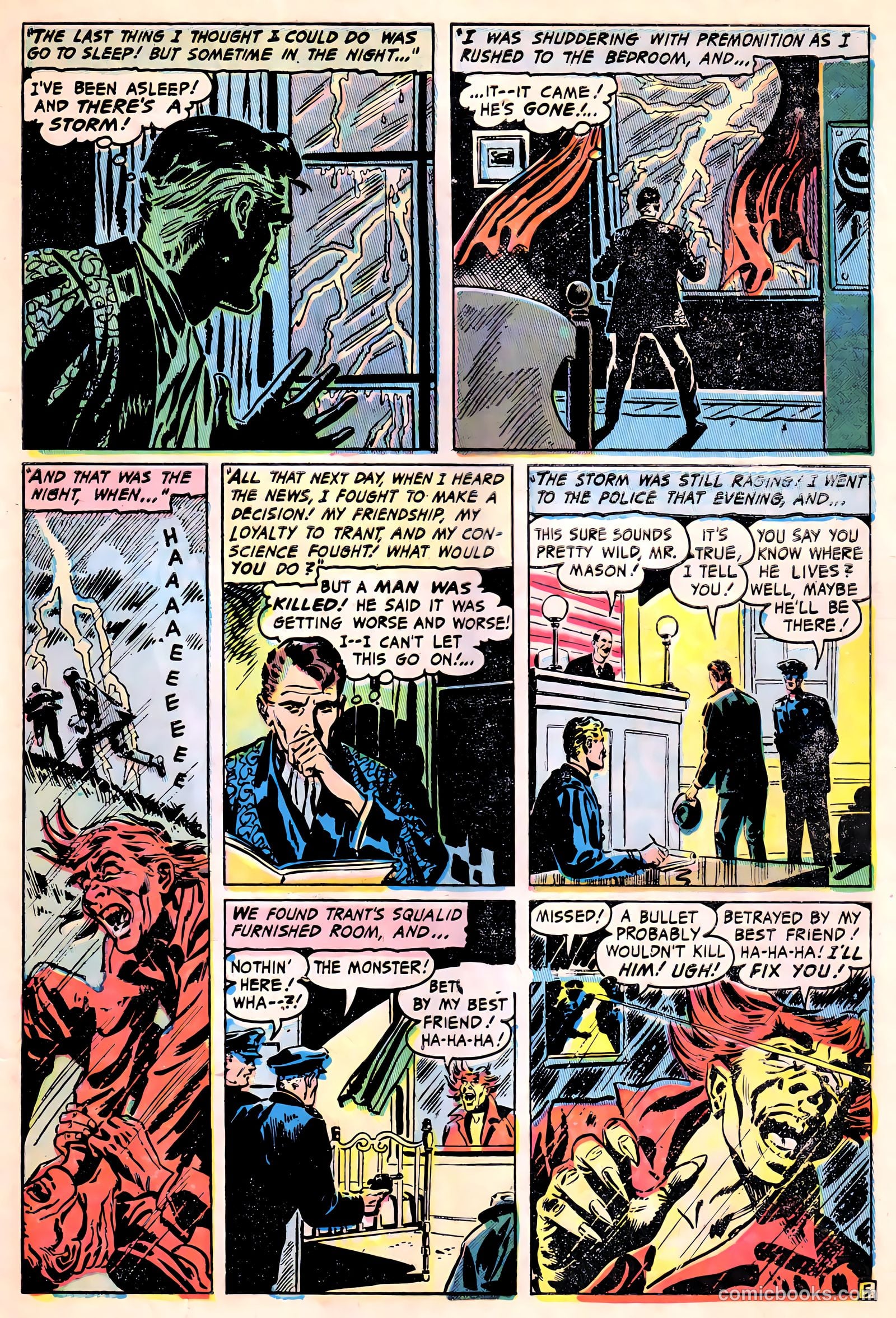 Night of Mystery #1 (1953) — page 7 of 36