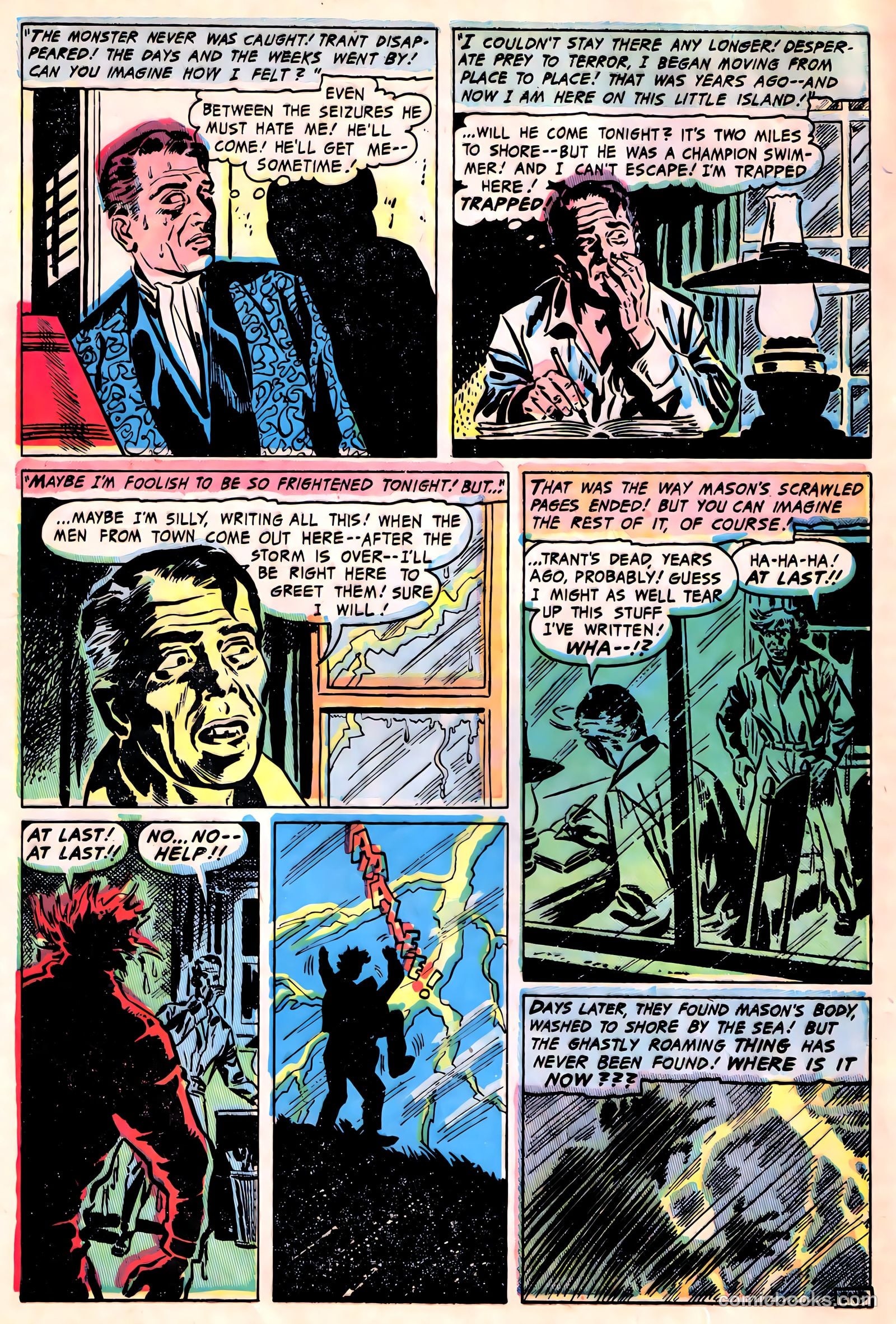 Night of Mystery #1 (1953) — page 8 of 36